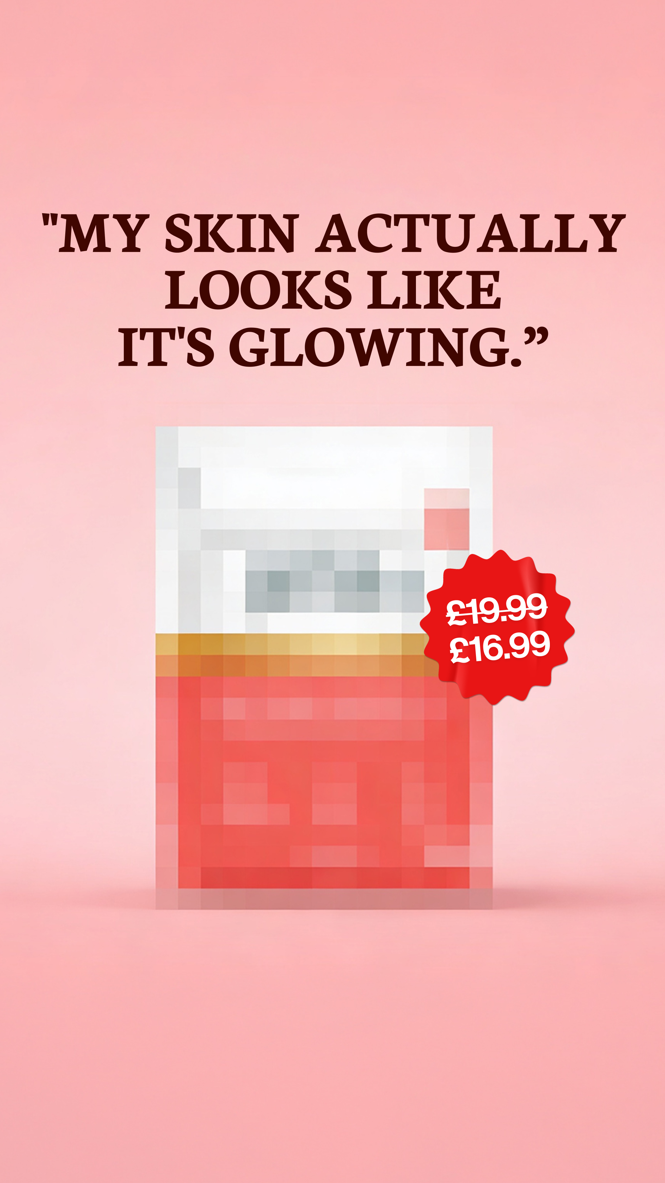 Radiant Over 40 Facebook ad