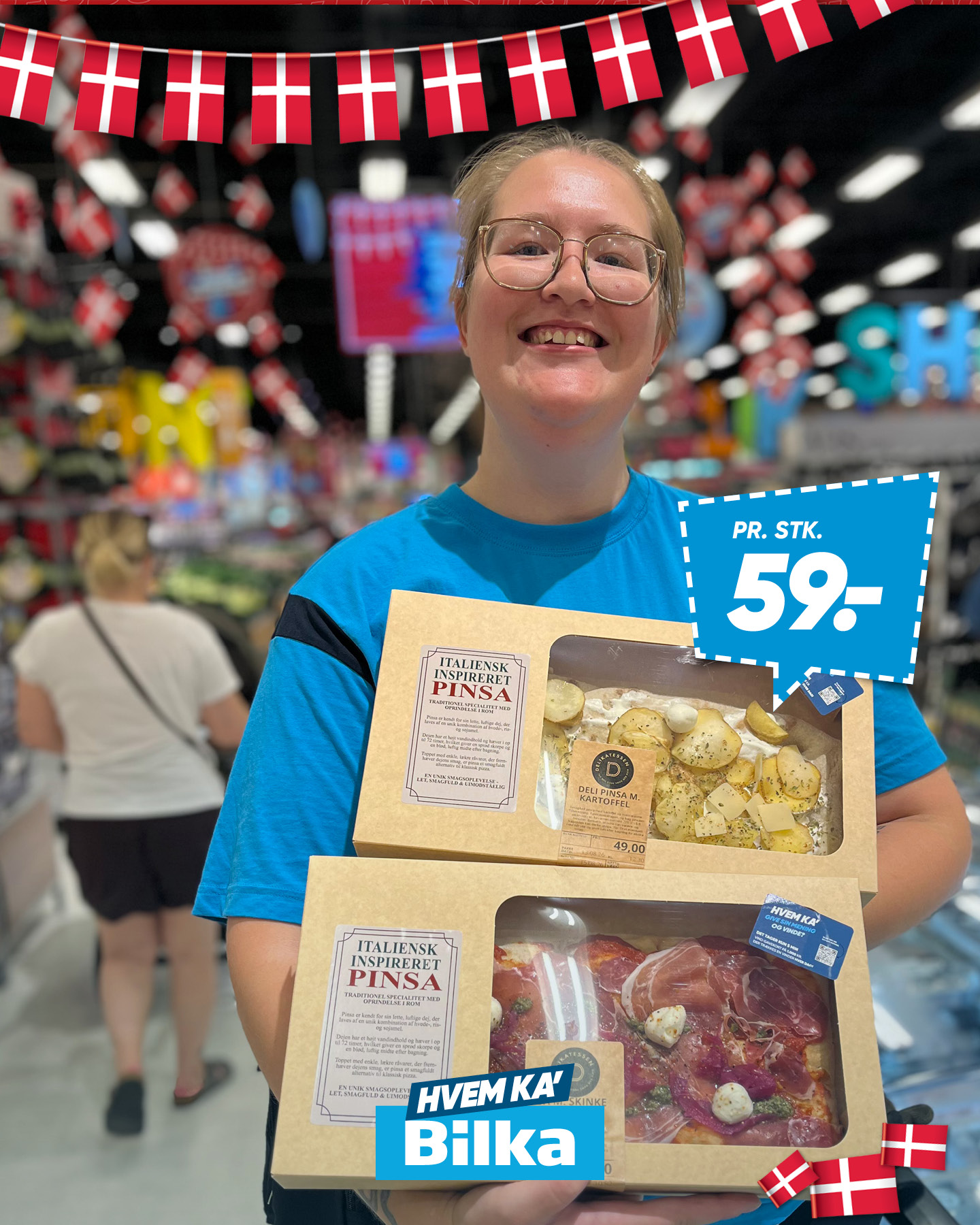 Bilka Næstved Facebook ad