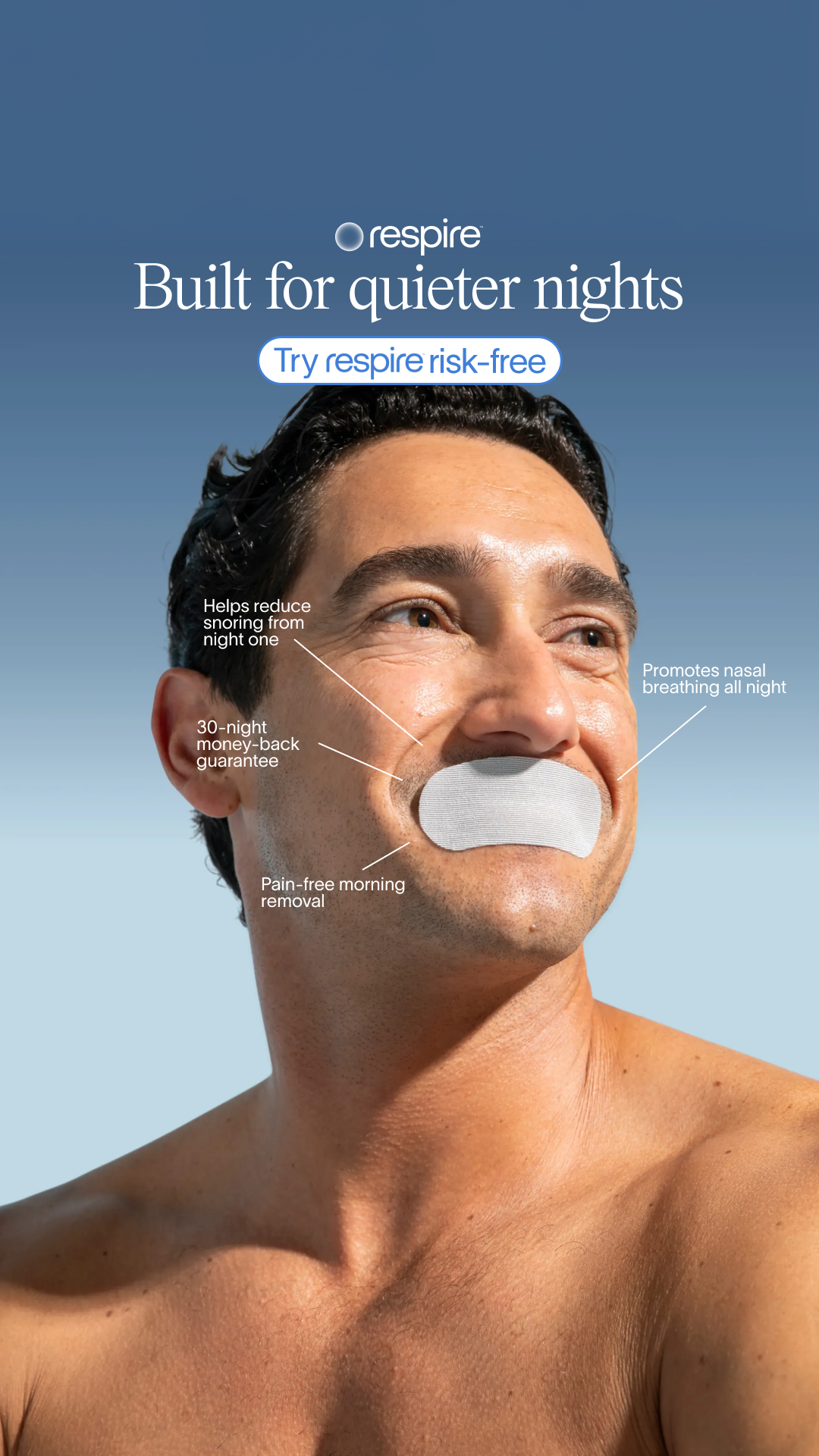 Try Respire Facebook ad