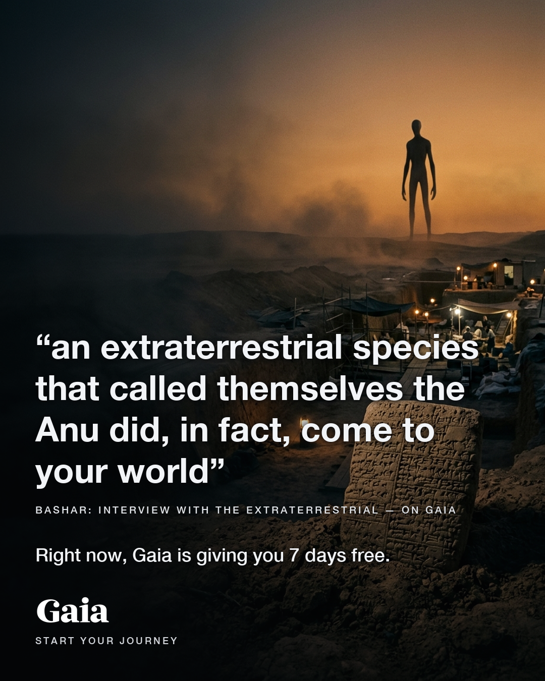 Gaia Facebook ad