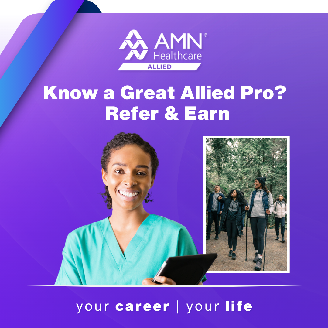 AMN Healthcare Allied Facebook ad