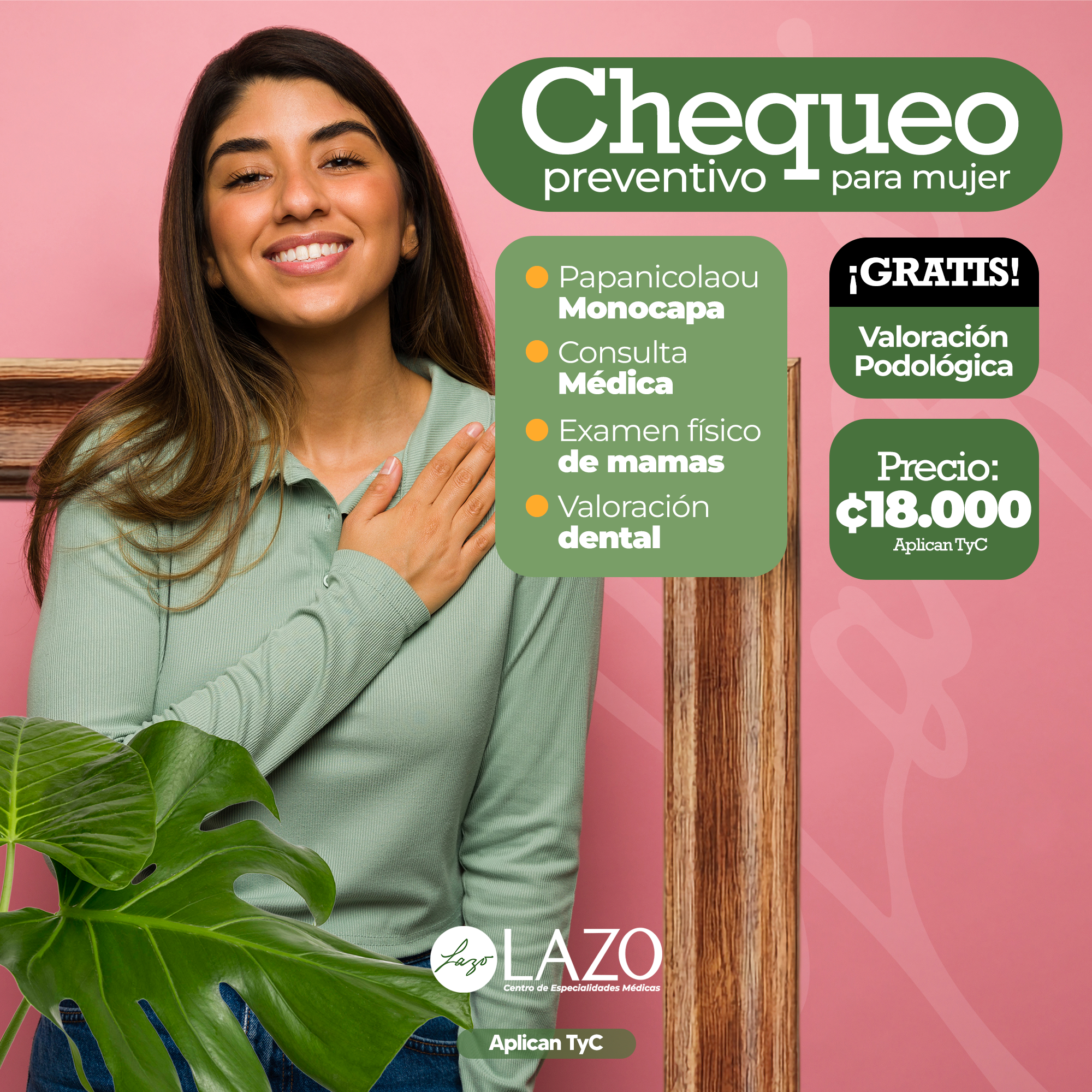 Clínica Lazo Facebook ad