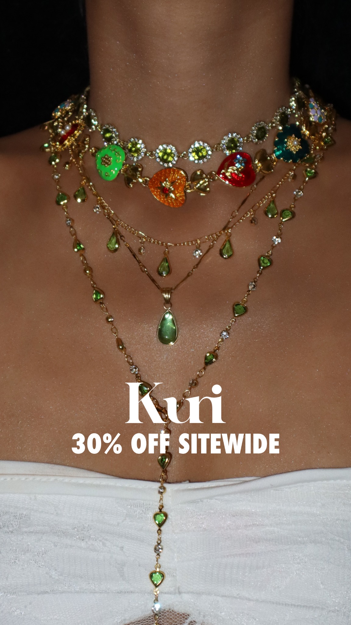 Kuri jewelry Facebook ad