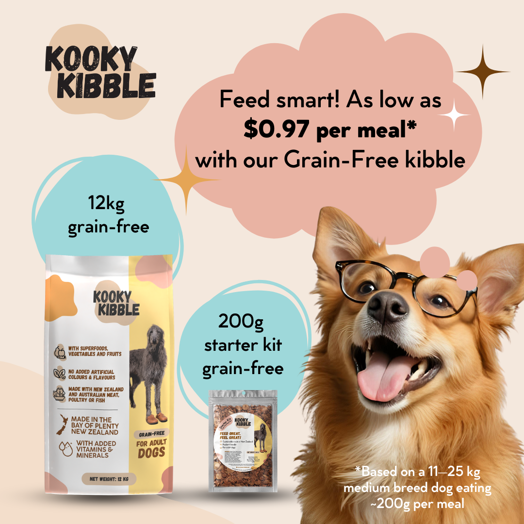 Kooky Kibble Co NZ Facebook ad