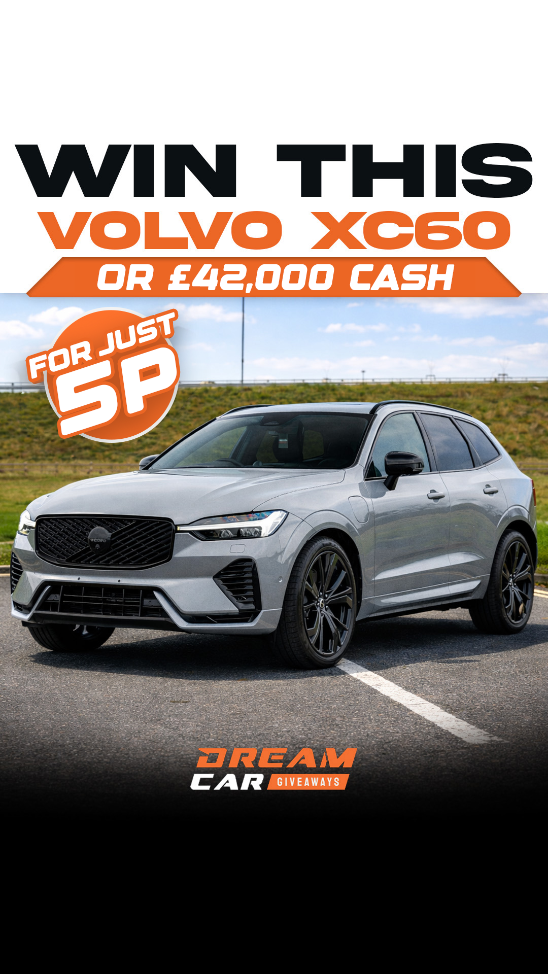 Dream Car Giveaways Facebook ad