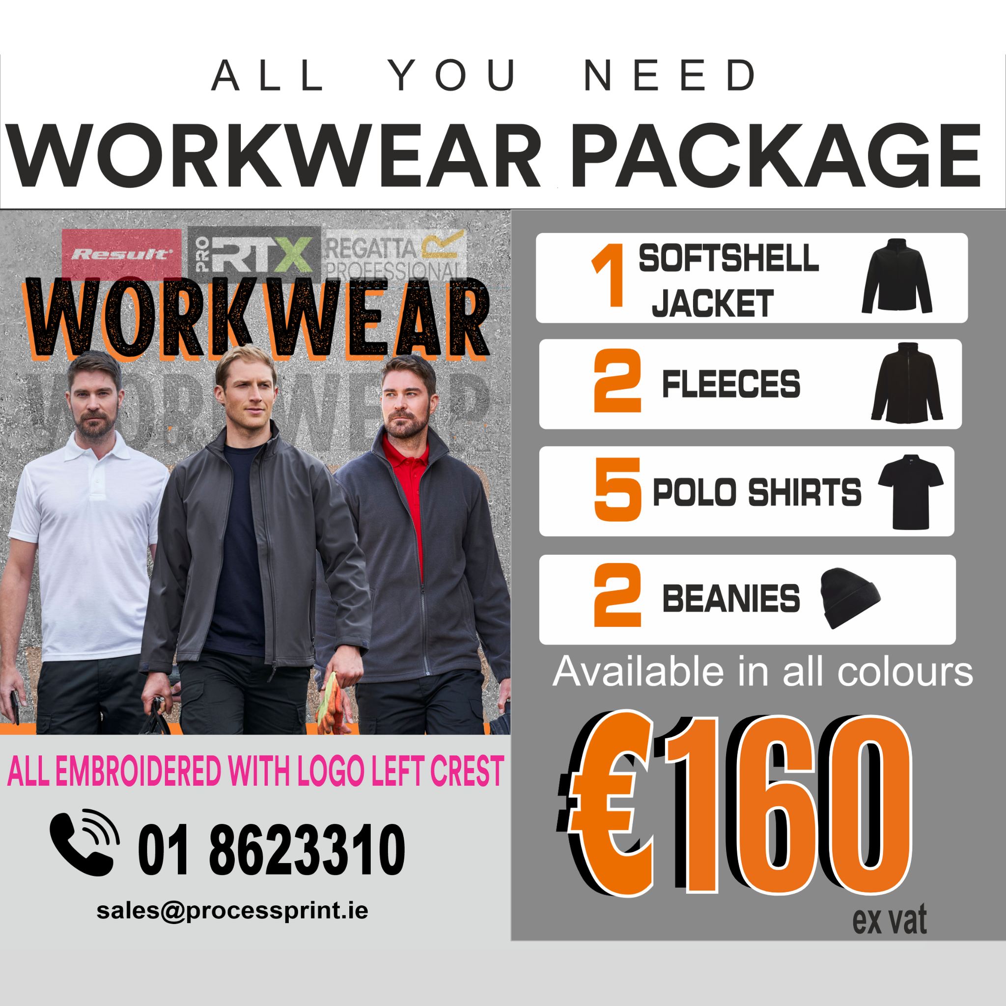 Process Print Customized Workwear Facebook ad