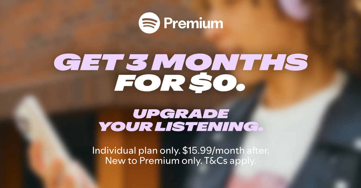 Spotify Facebook ad