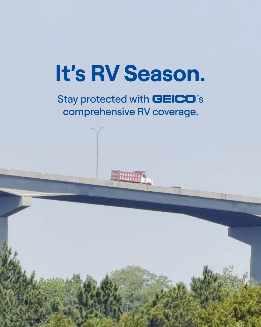 GEICO Facebook ad: RV Insurance with GEICO