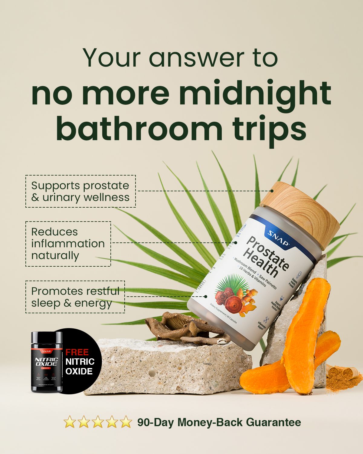 Snap Supplements Facebook ad