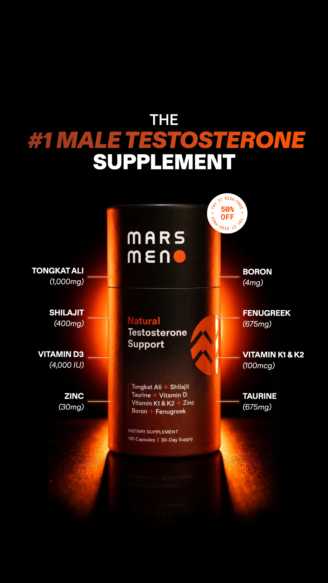 Mars Men Facebook ad