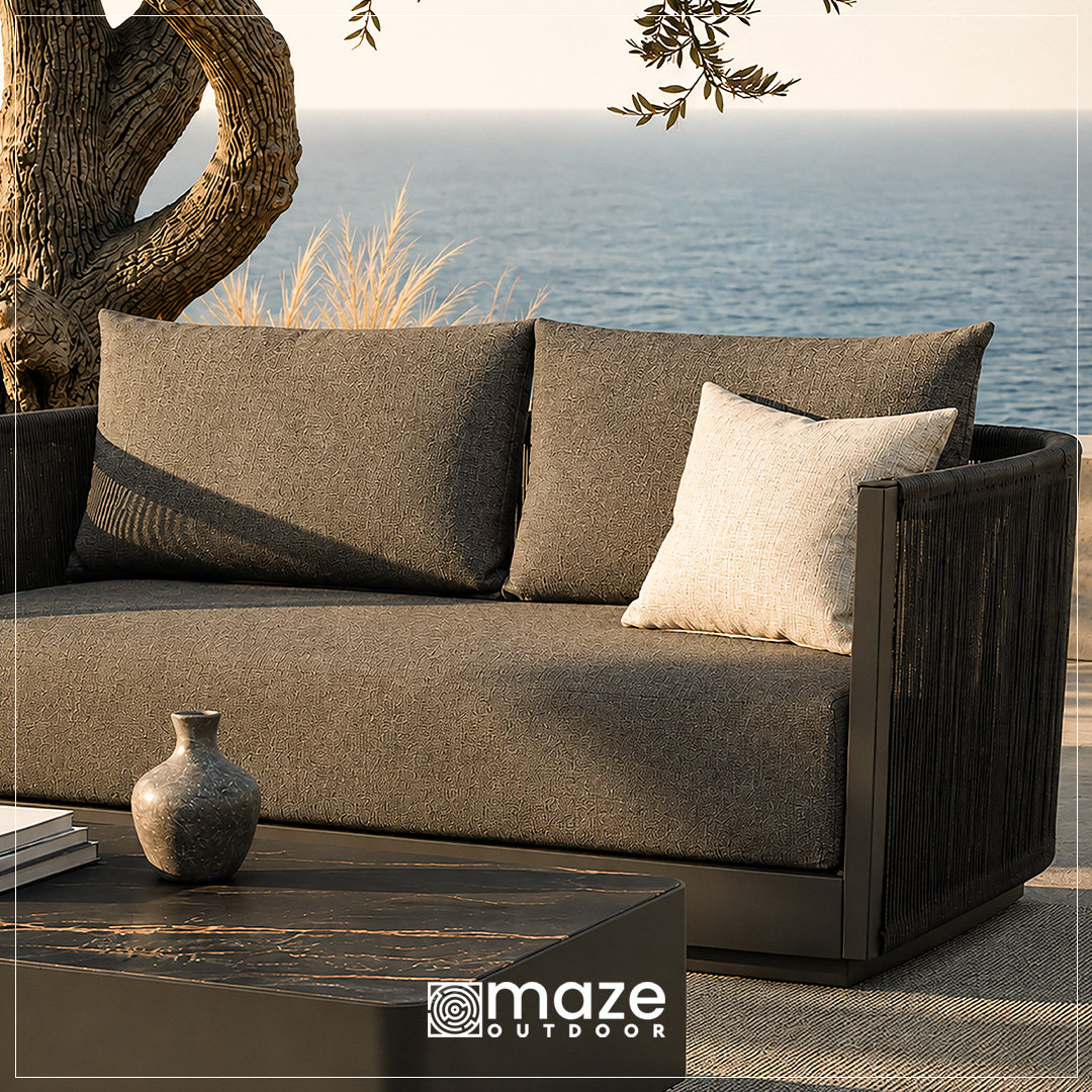 Maze Outdoor Furniture - Dubai Facebook ad: Up to 40% off our premium outdoor sofas