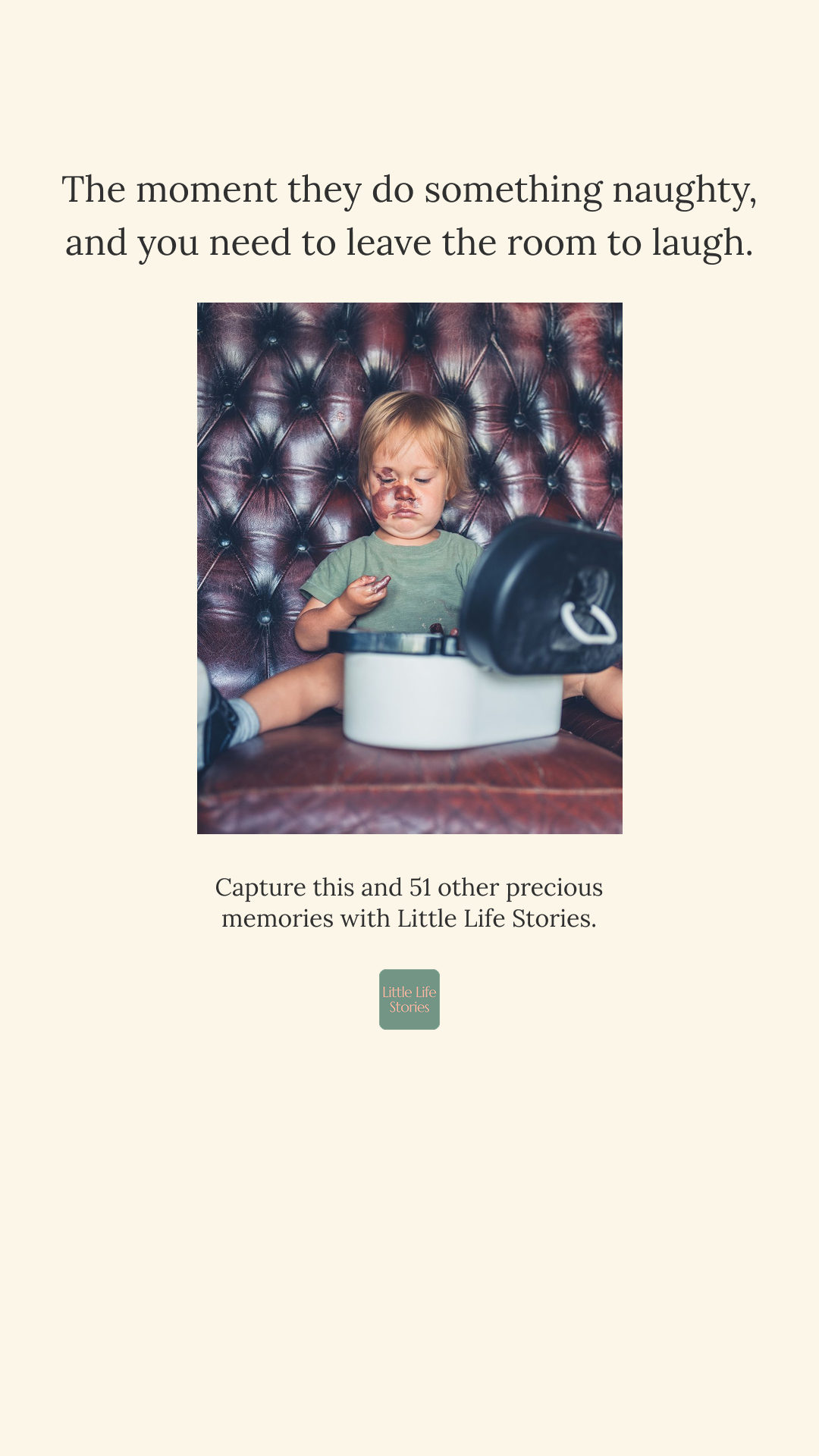 Little Life Stories Facebook ad
