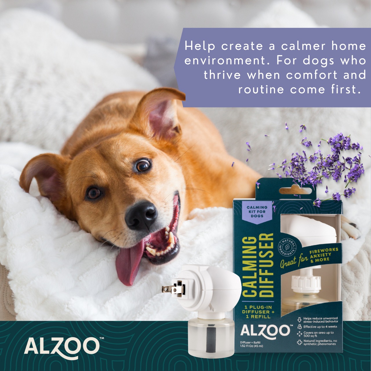 Alzoo Pet Products Facebook ad: ALZOO-VET.COM
