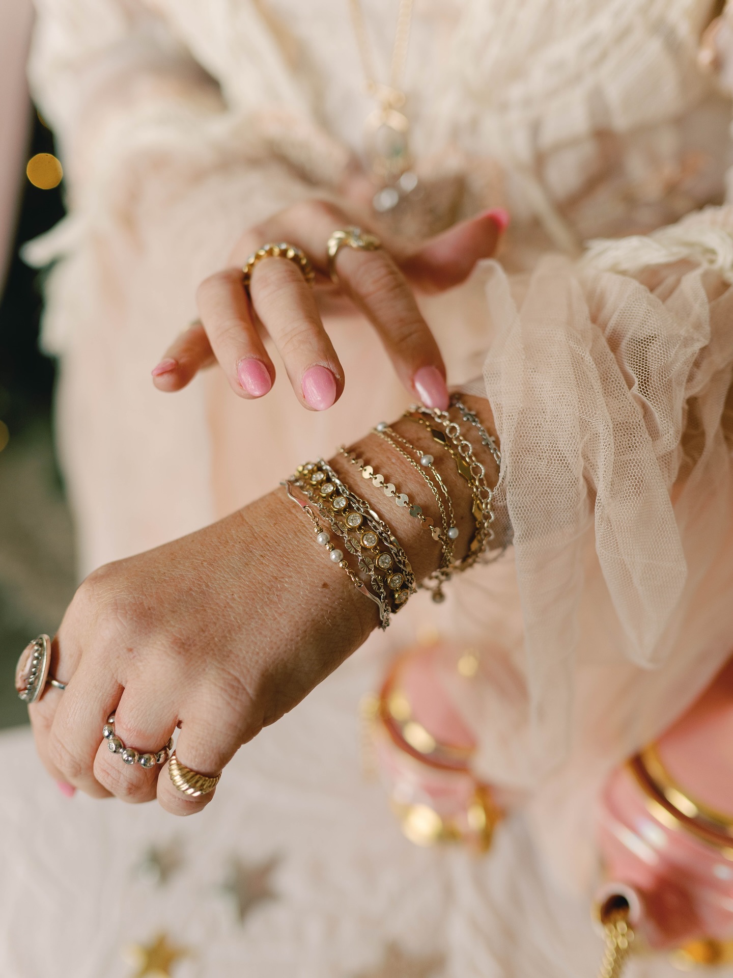 From Juniper With Love Facebook ad: A little moment of magic, sealed in gold.