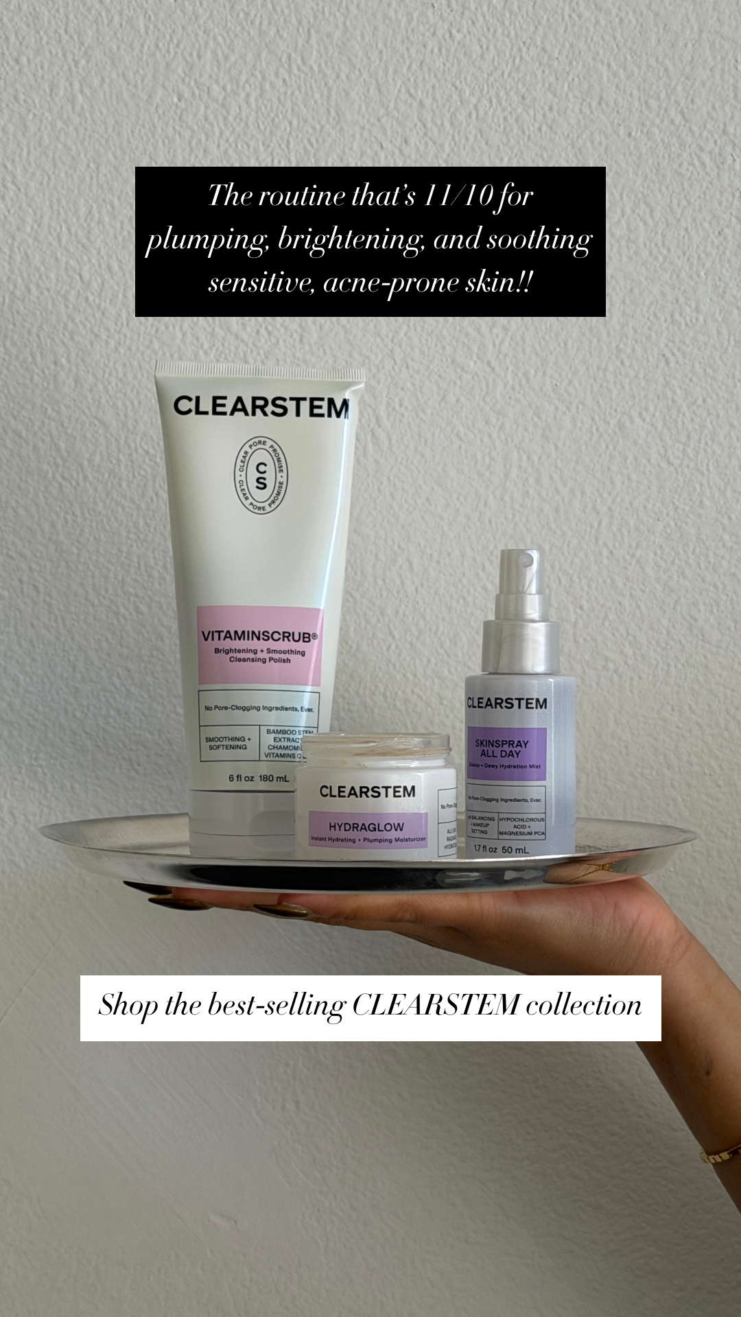 CLEARSTEM Skincare Facebook ad