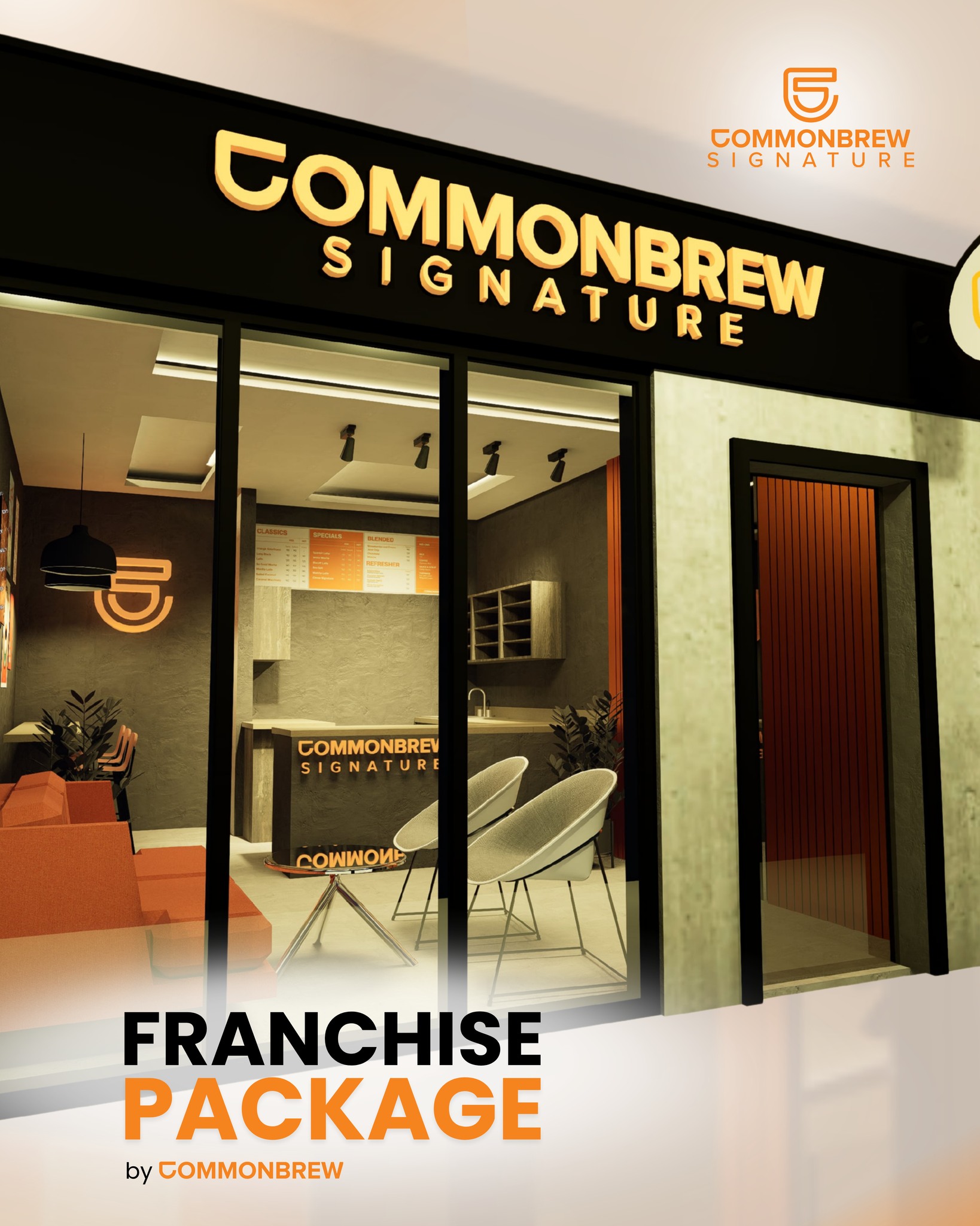 Commonbrew Signature Philippines Facebook ad: Ready to own your own café business?