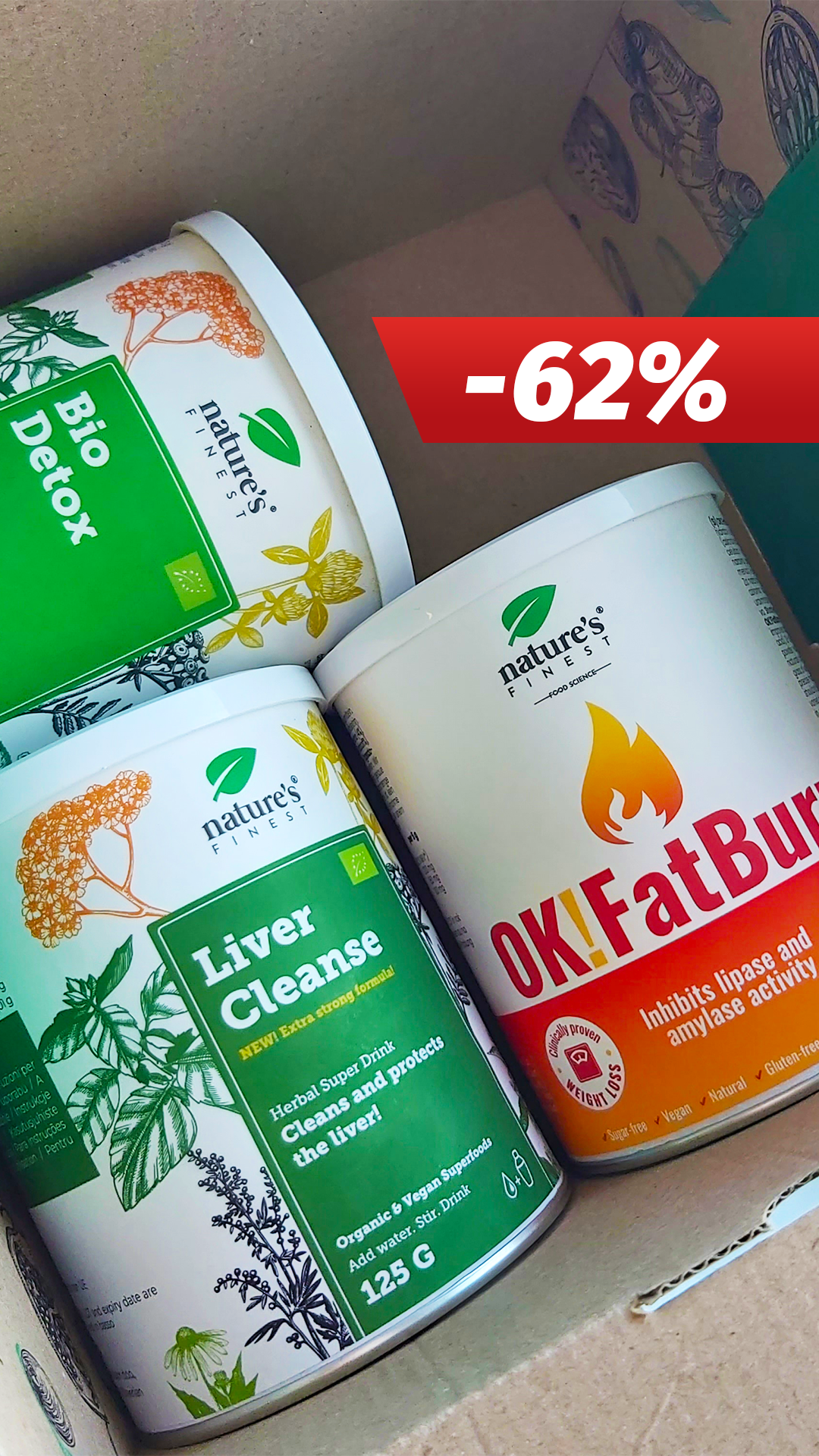 Nature's Finest Lithuania Facebook ad