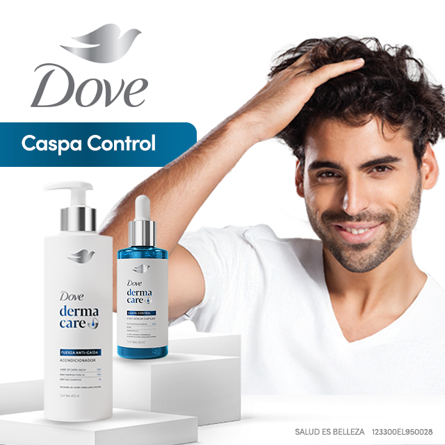 Dove Facebook ad: Dove Derma Care Control Caspa, combate eficazmente la…
