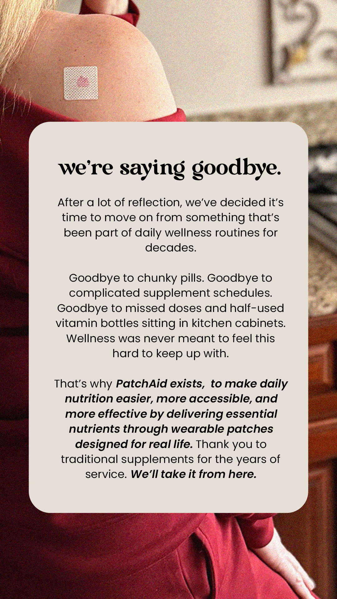 PatchAid Facebook ad
