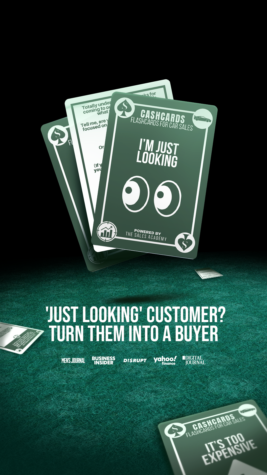 Jordan Stupar Facebook ad: How top closers handle 'I'm just looking.'