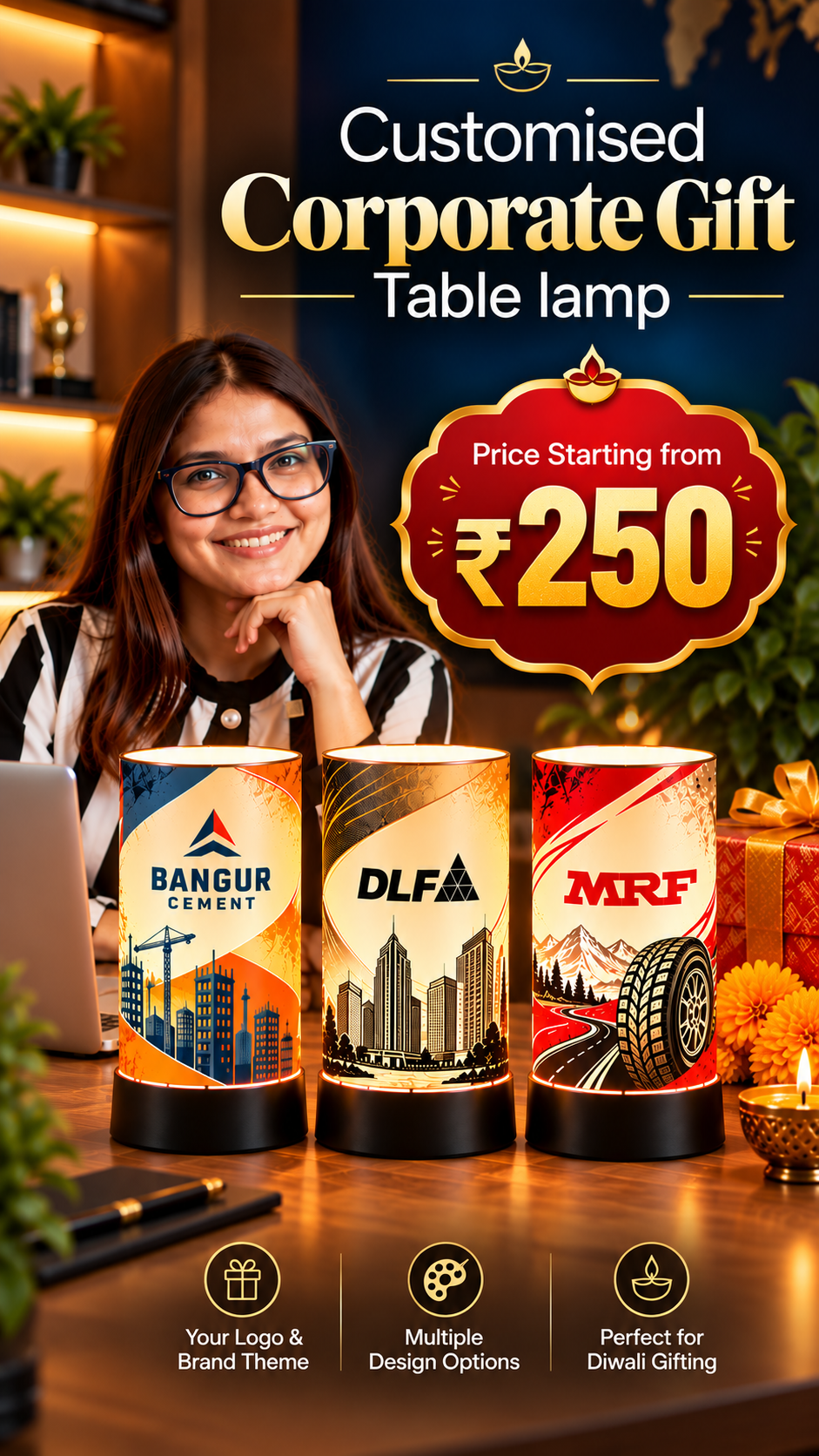 LayerStory Facebook ad: Premium Corporate Gifts for Diwali
