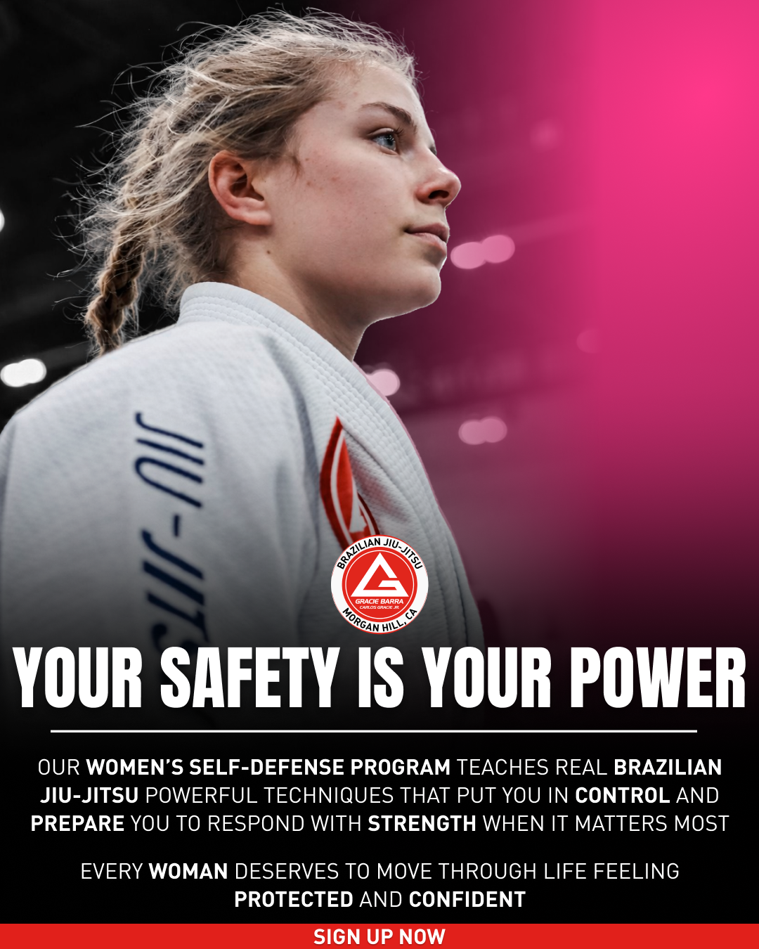 Gracie Barra Morgan Hill Facebook ad
