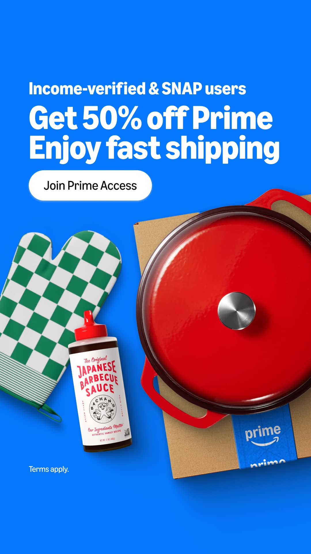 Amazon Prime Facebook ad