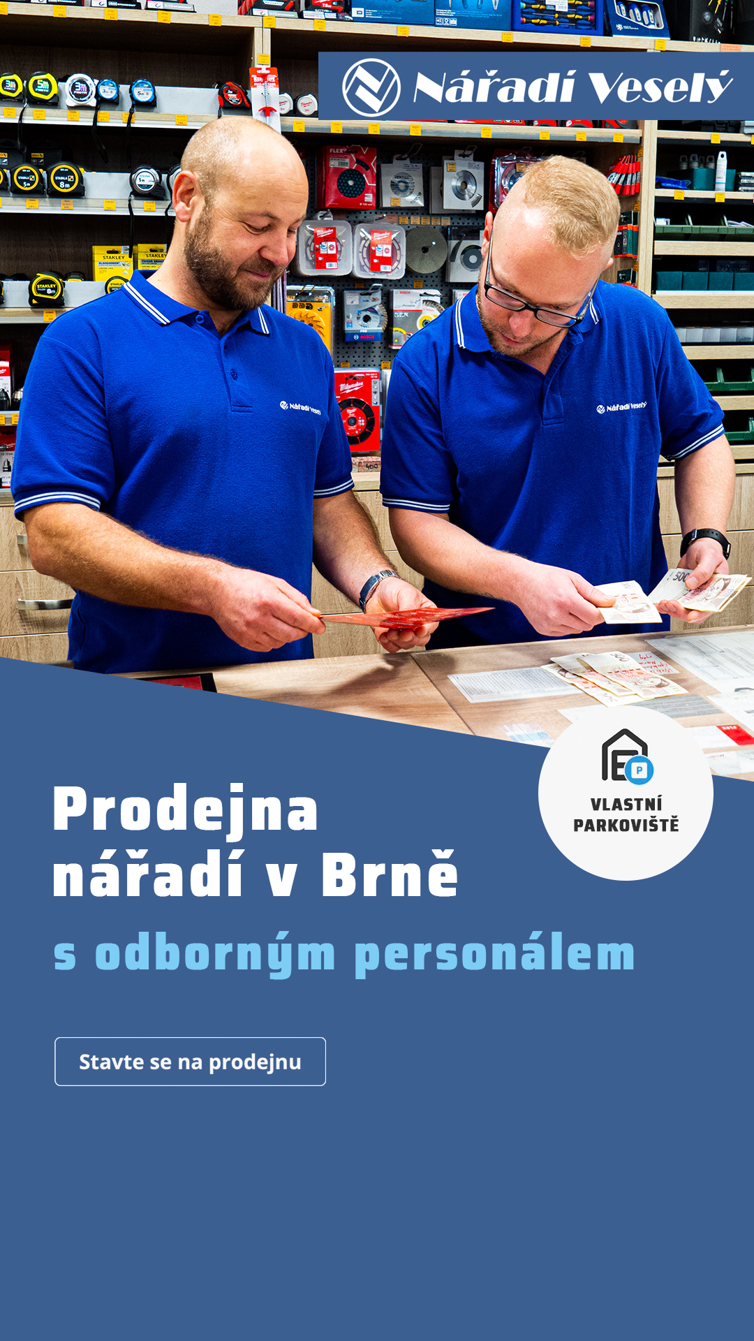 Nářadí Veselý Brno Facebook ad