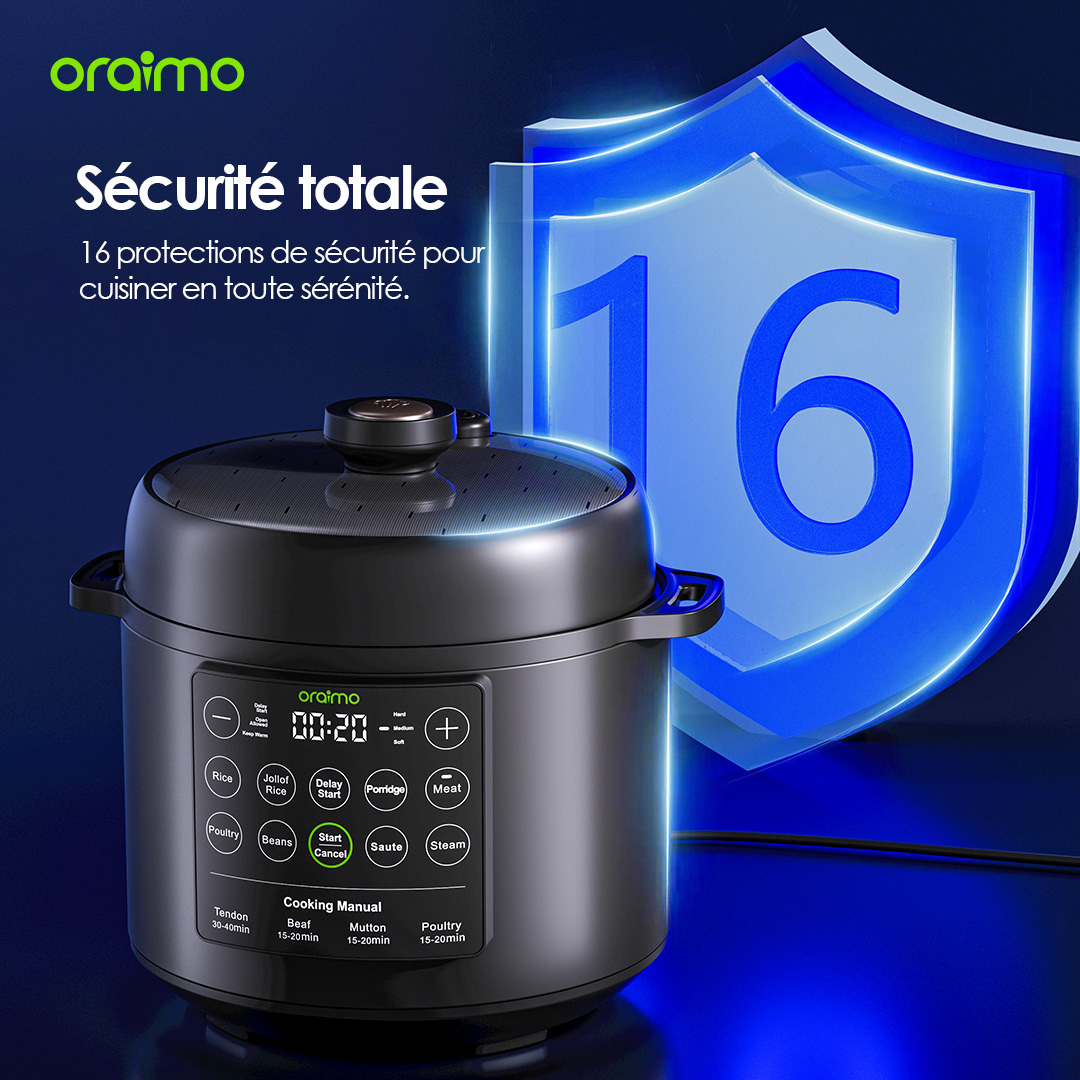 oraimo online shop MA Facebook ad: ارتقِ بطبخك, تجربتك تبدأ مع oraimo TenderPot!