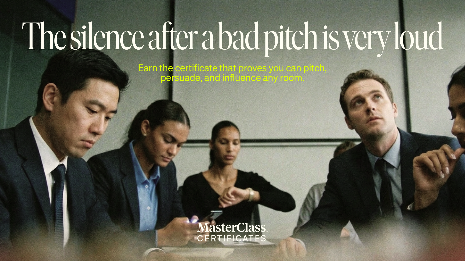MasterClass Facebook ad