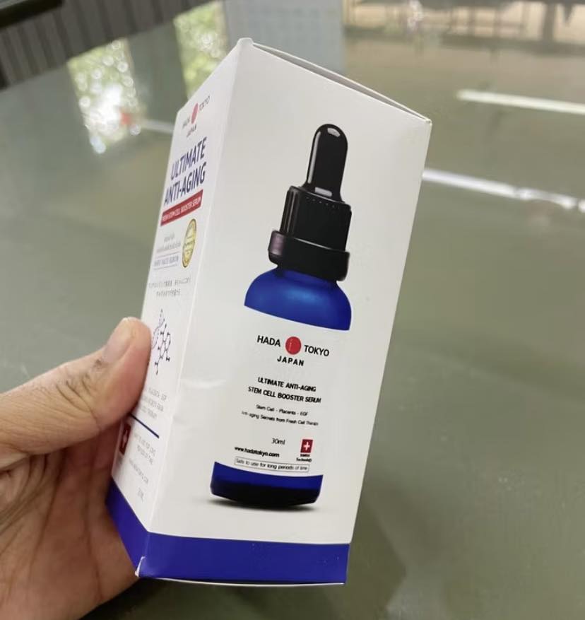 ชิ้นนี้บิบิให้ผ่าน Facebook ad: Hada Tokyo Stem Cell Serum
