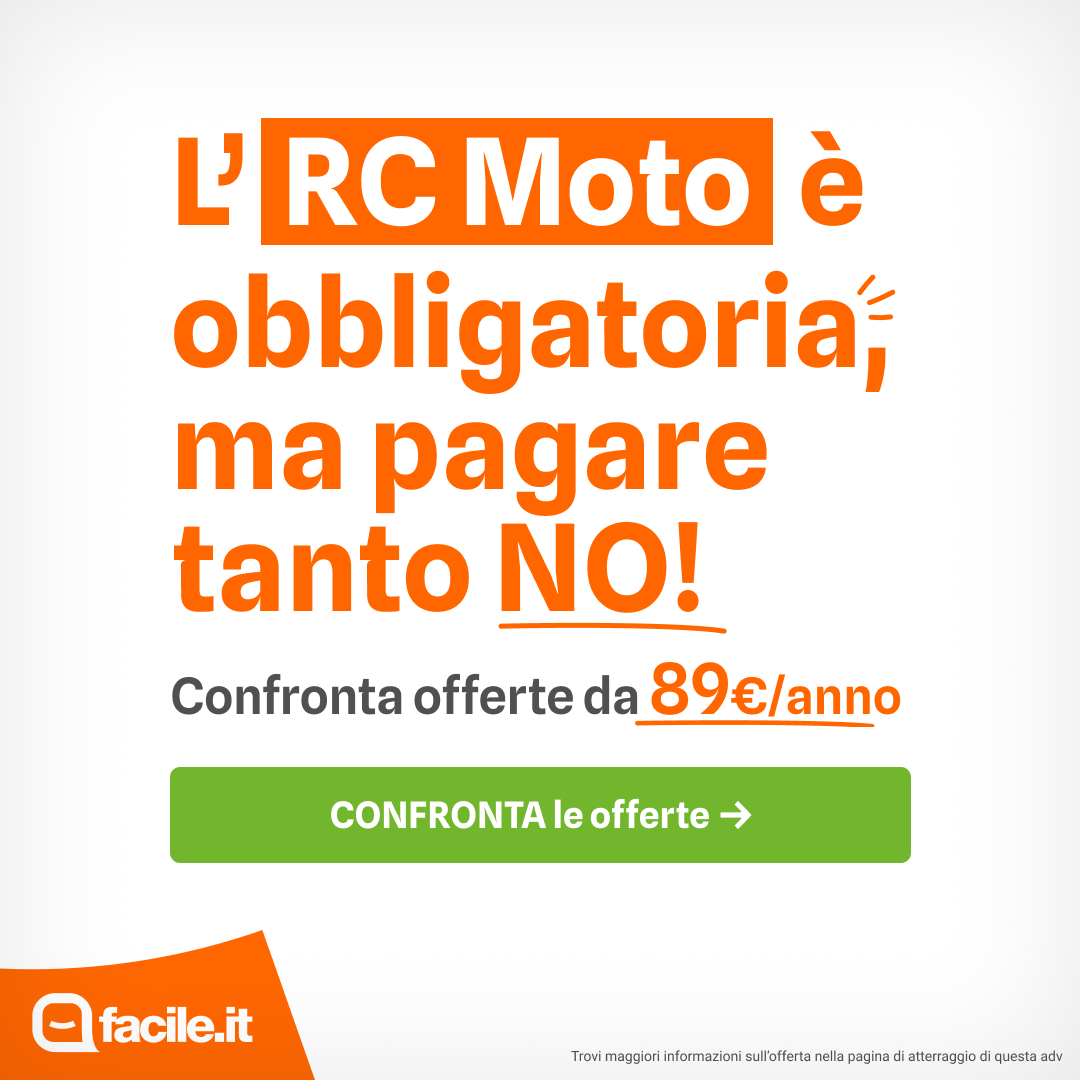Facile.it - Assicurazioni Moto Facebook ad: Vai alle Offerte