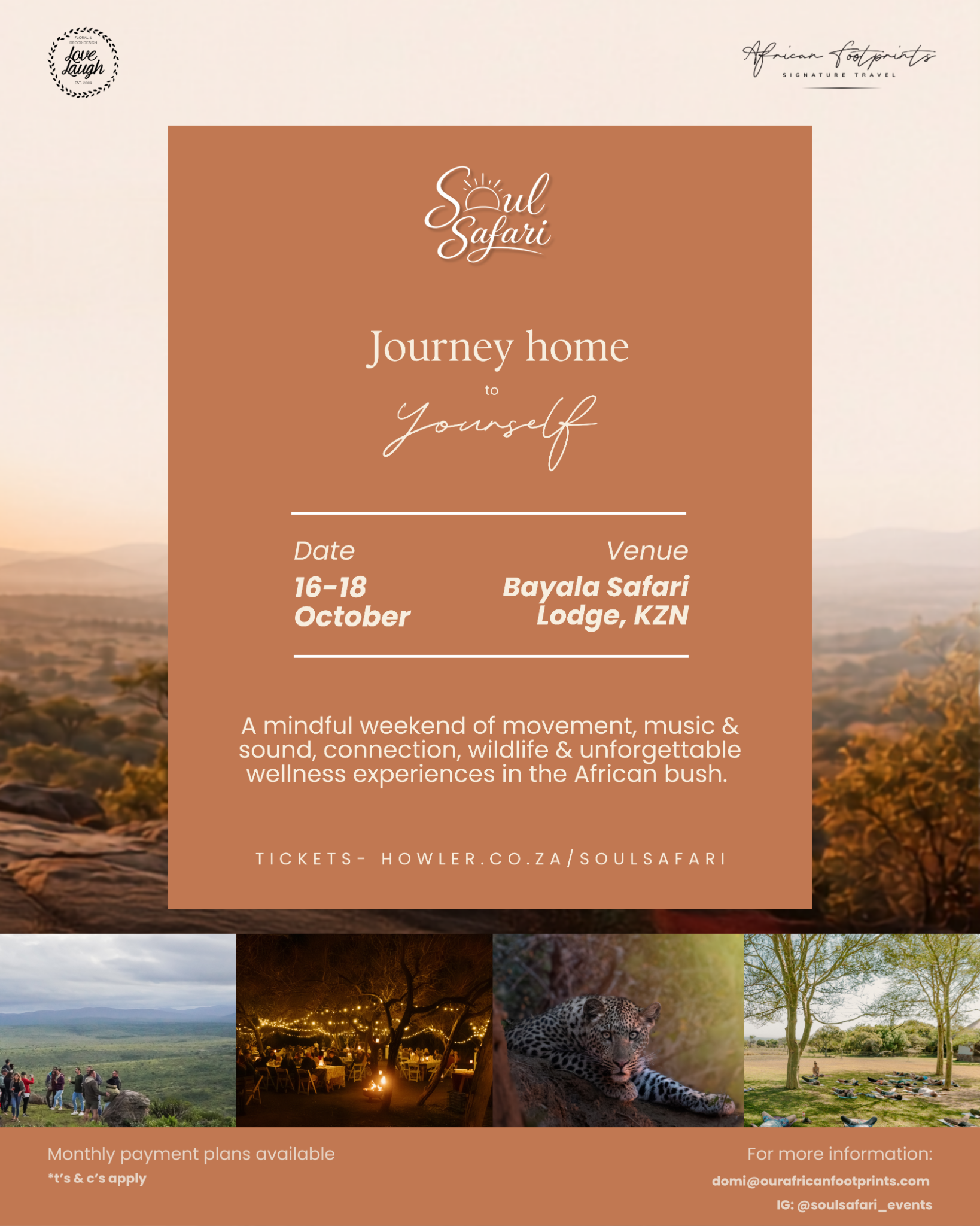 Soul Safari Facebook ad: Trade the ordinary for the extraordinary.