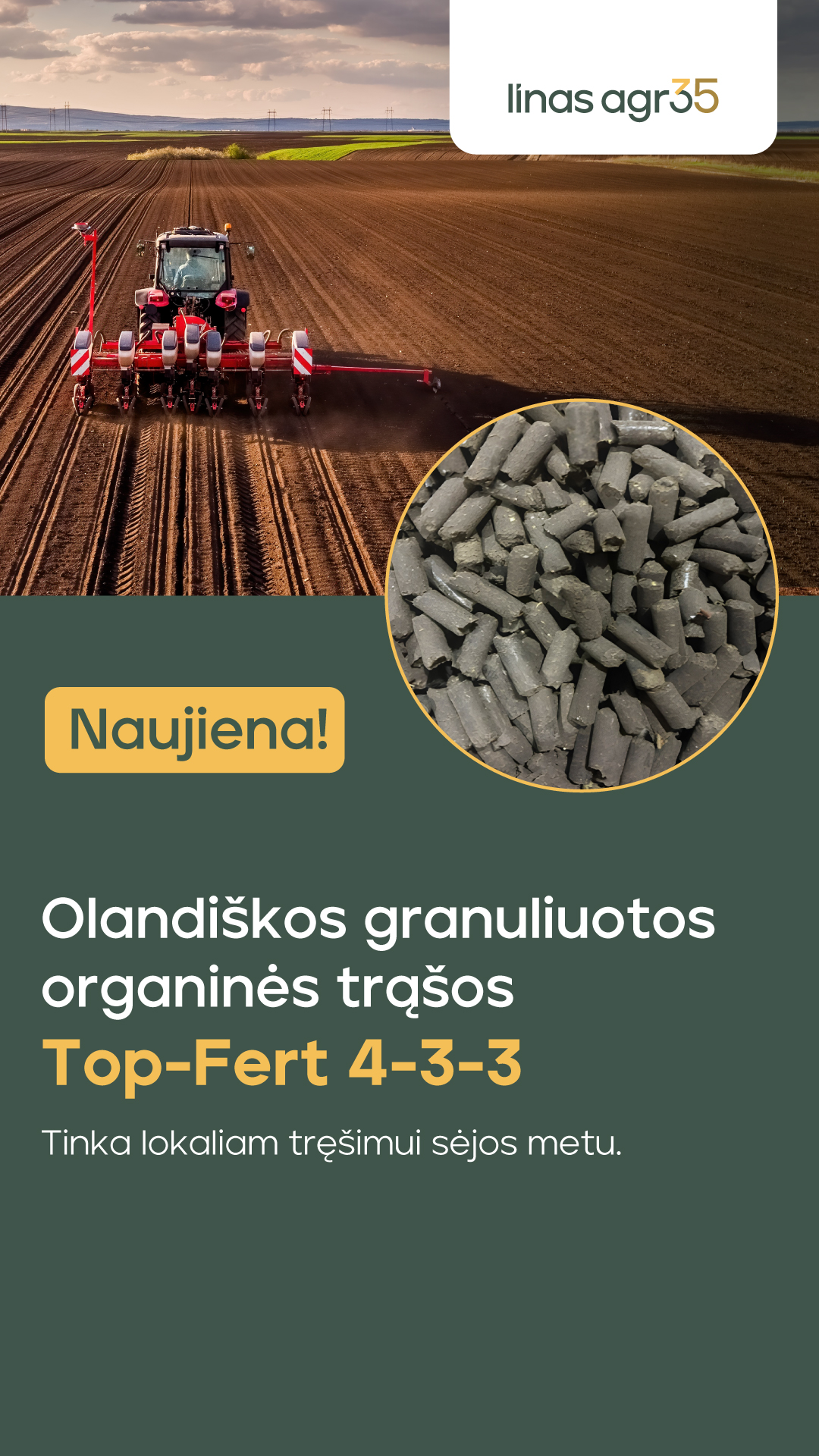 Linas Agro Lietuva Facebook ad