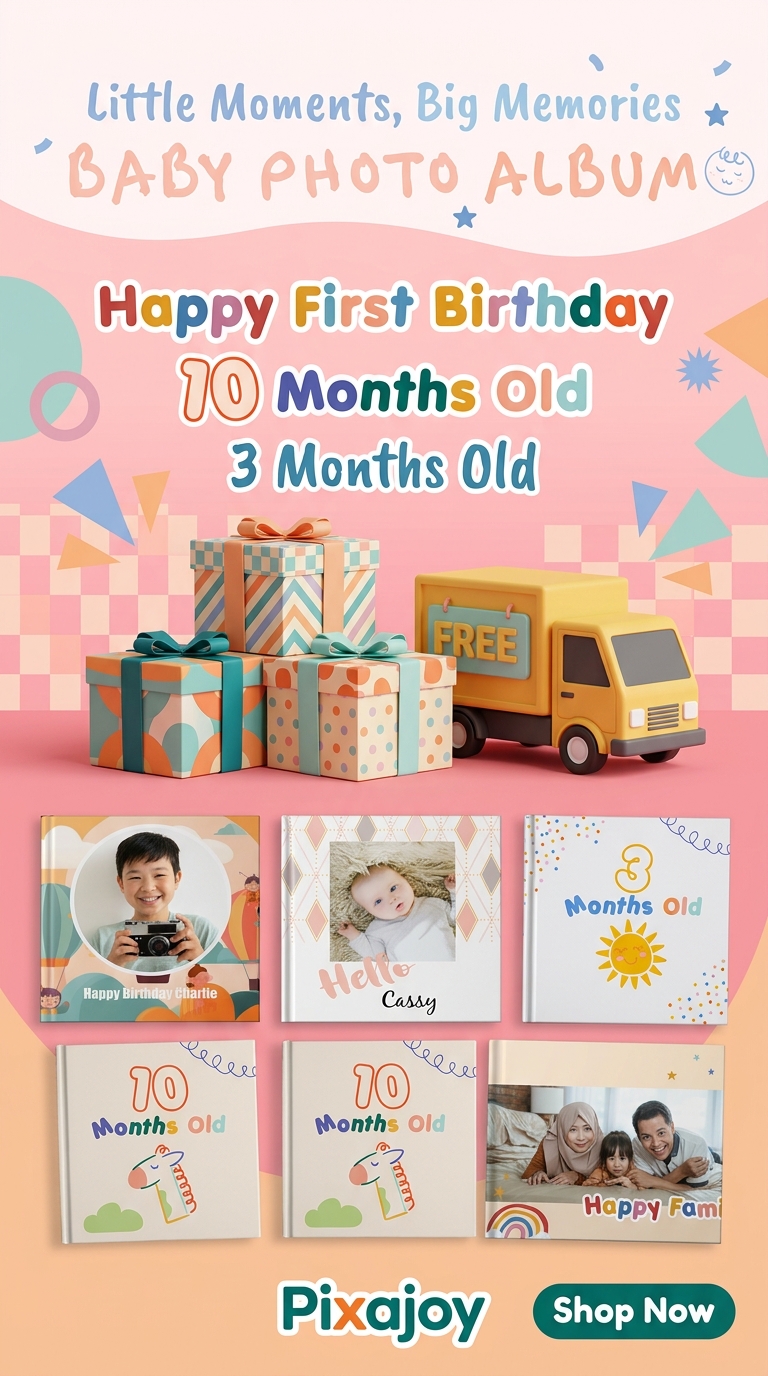 Pixajoy Photobook Facebook ad