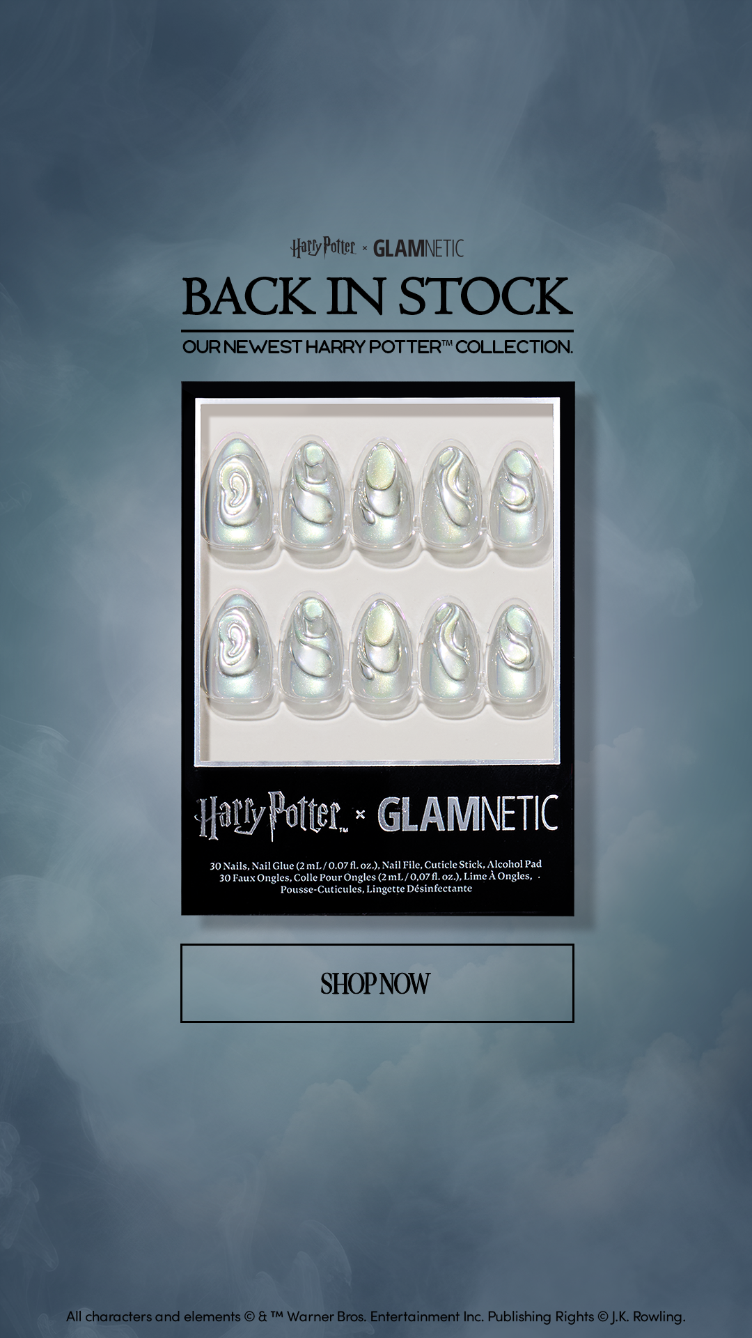 Glamnetic Facebook ad