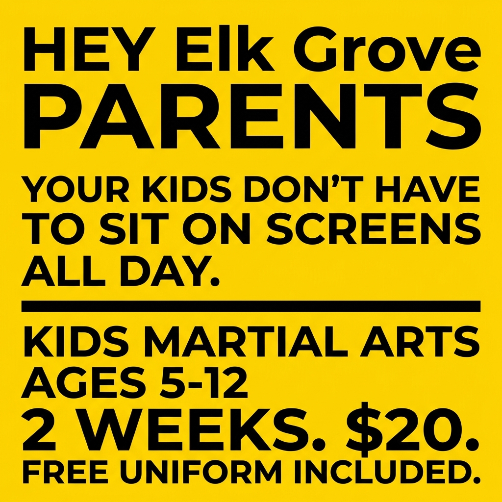 Elk Grove Academy - Family Taekwondo Facebook ad
