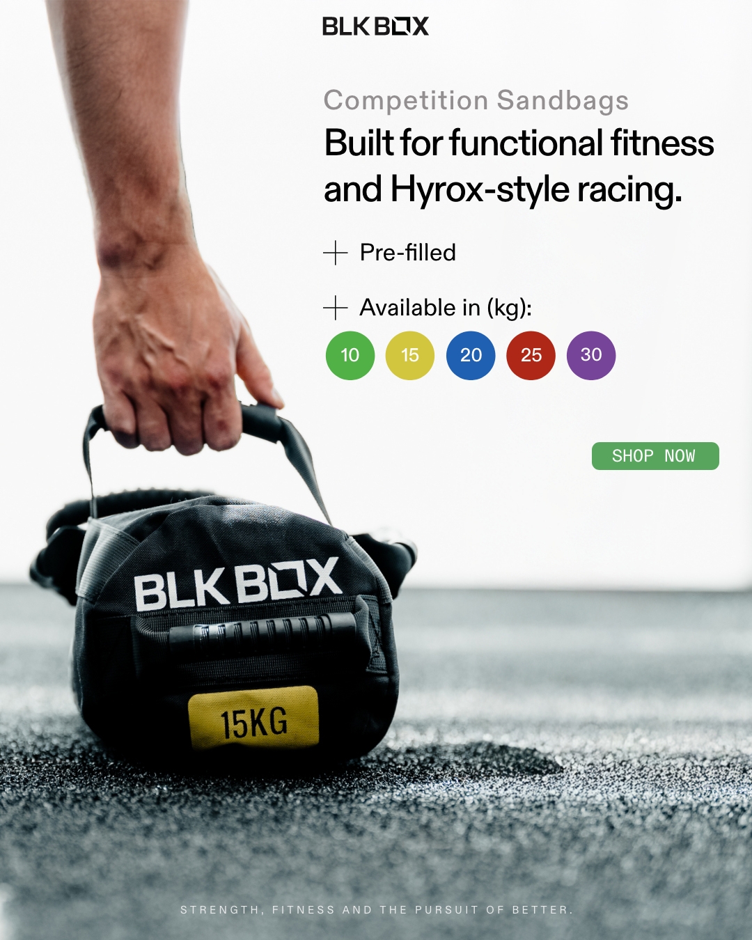 BLK BOX Facebook ad