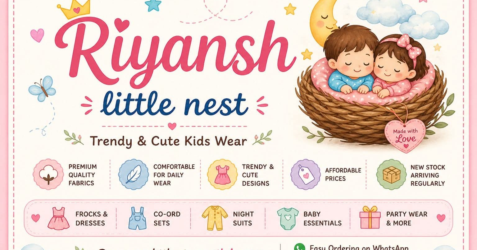 Riyansh little nest Facebook ad