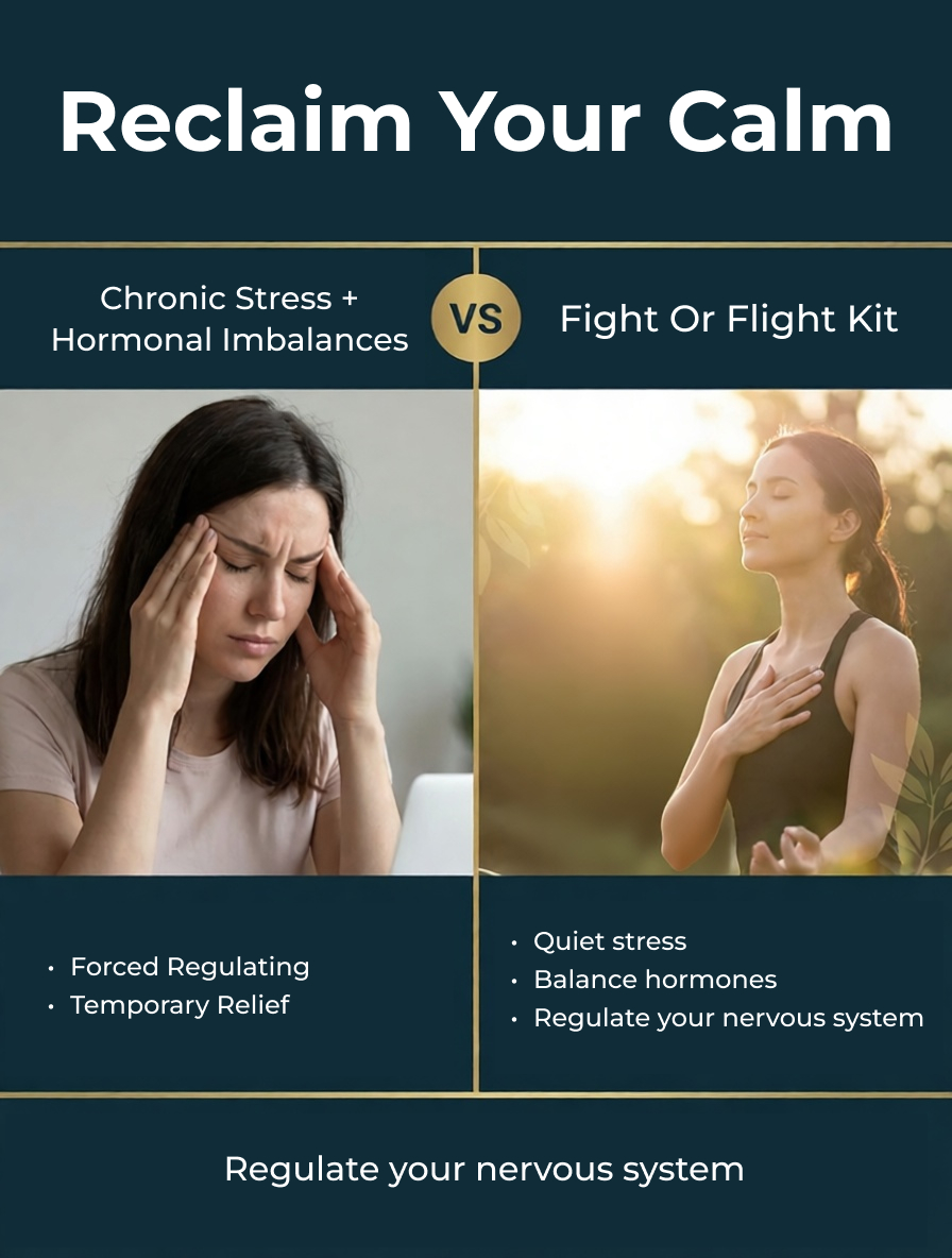 Aegis Formulas Facebook ad: Calm Your Body. Clear Your Head.