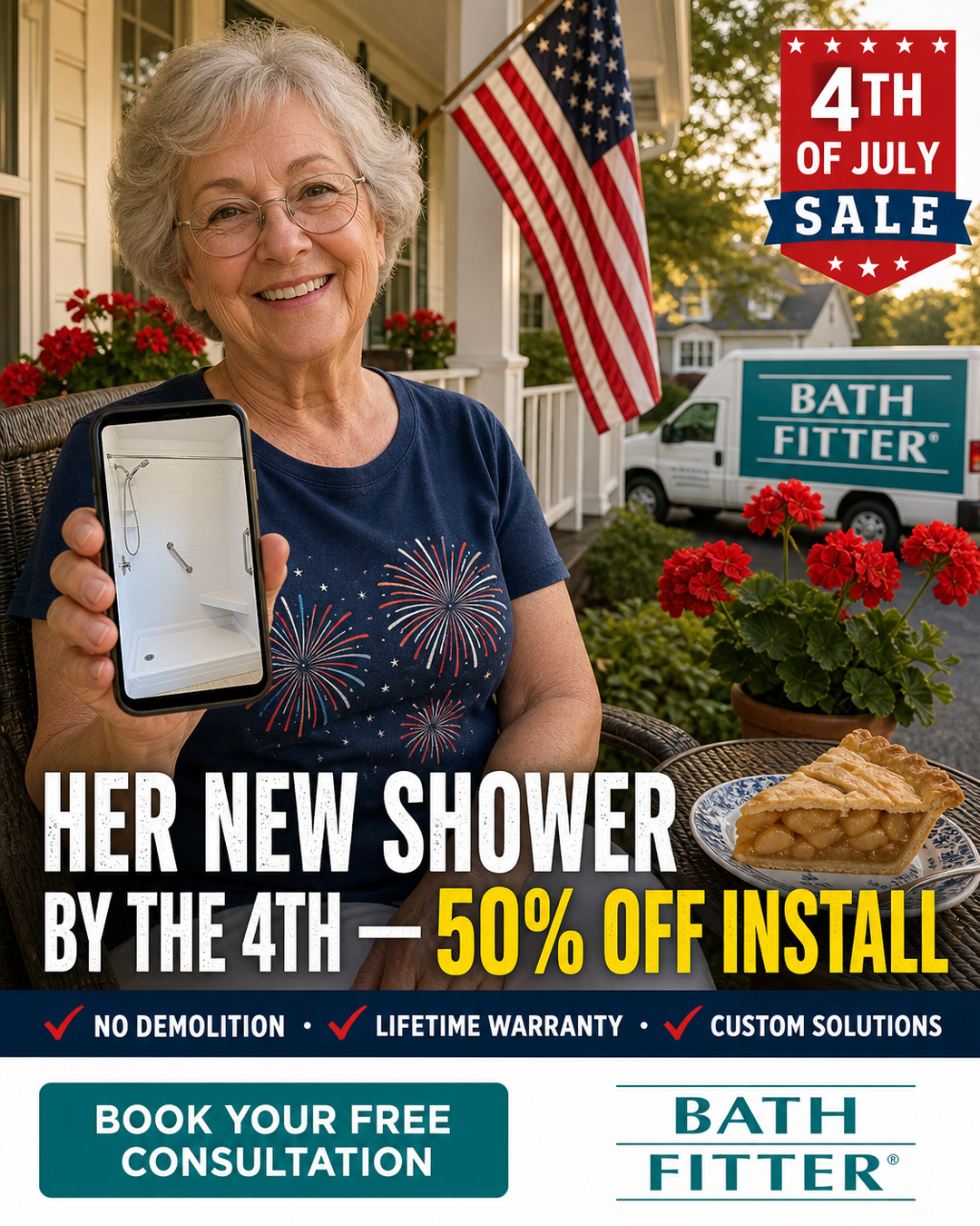 Bath Fitter Facebook ad