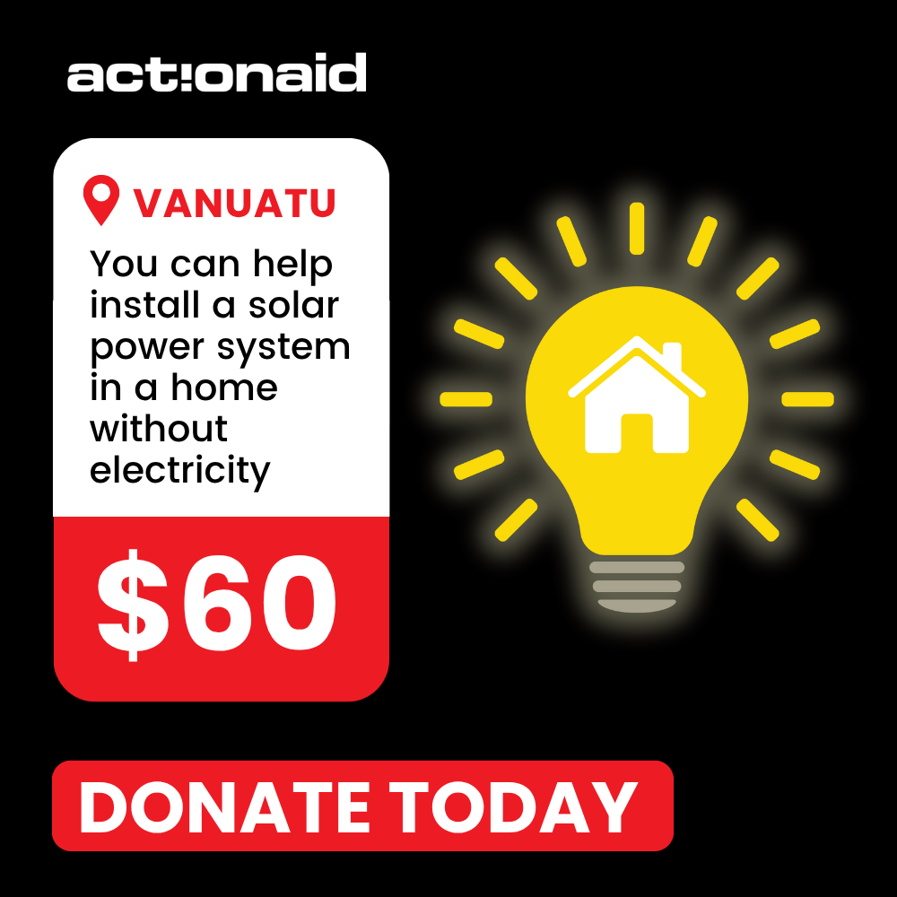 ActionAid Australia Facebook ad: Light her future