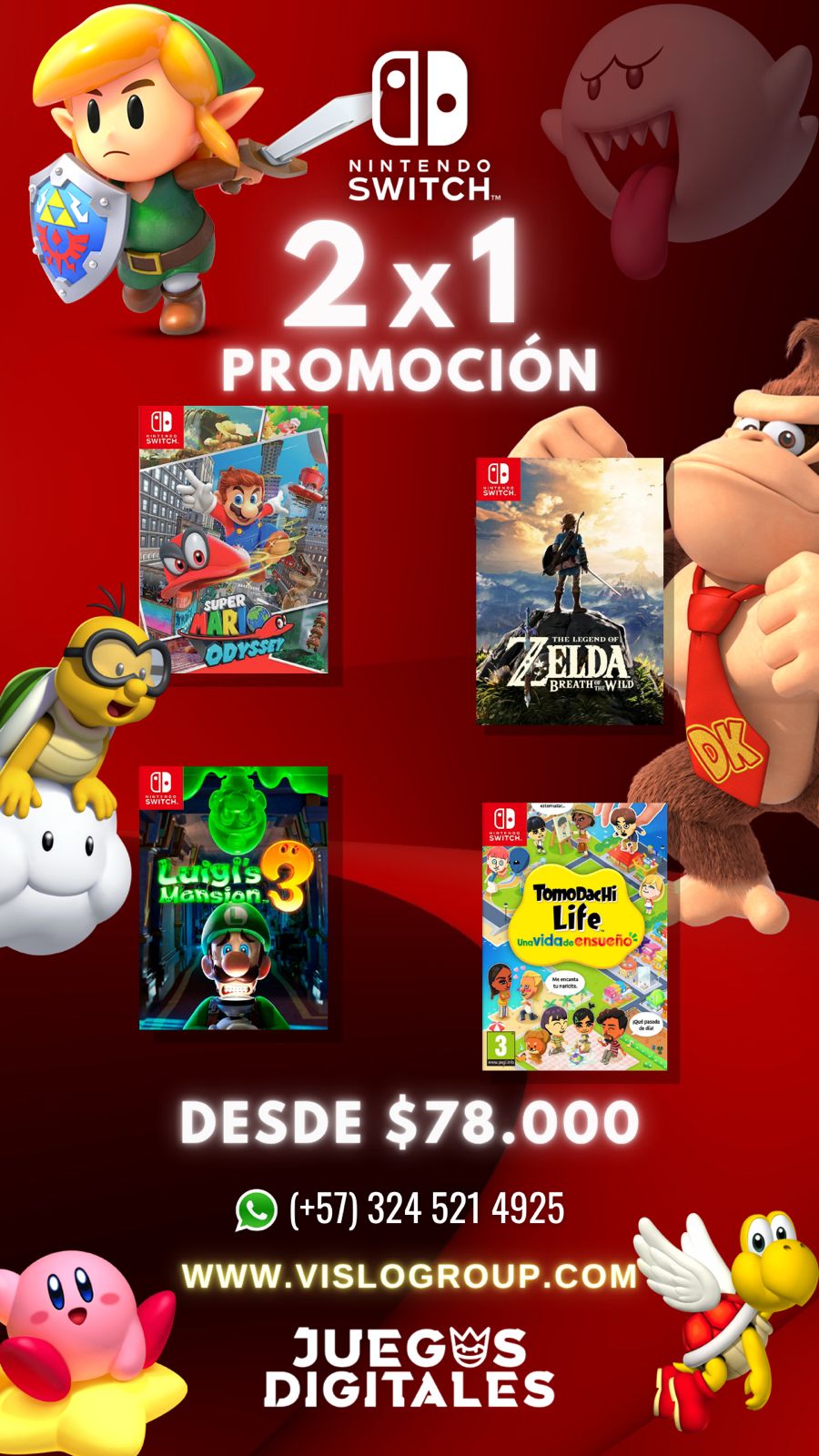 Juegos Digitales PS5 Facebook ad