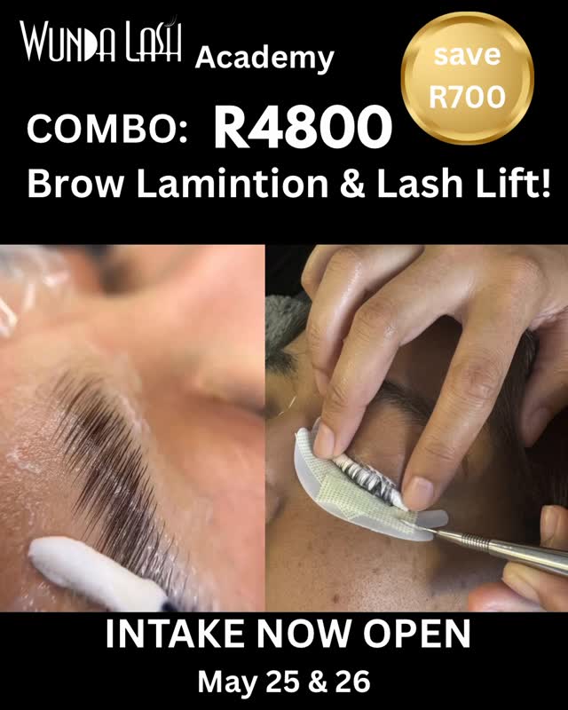 Wundalash Academy Facebook ad: May Combo Special