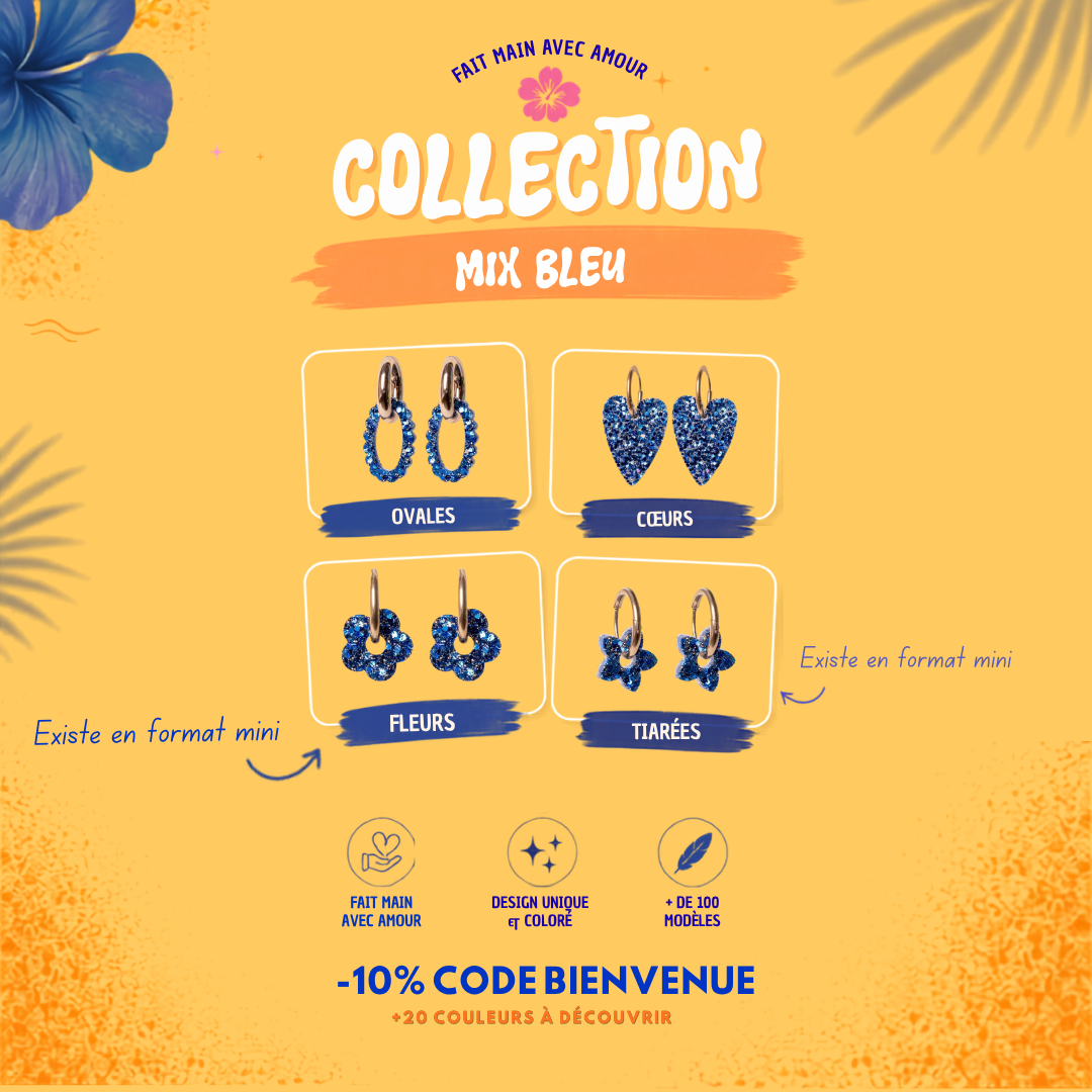 Les Nicolettes Facebook ad: Des bijoux uniques, faits à la main