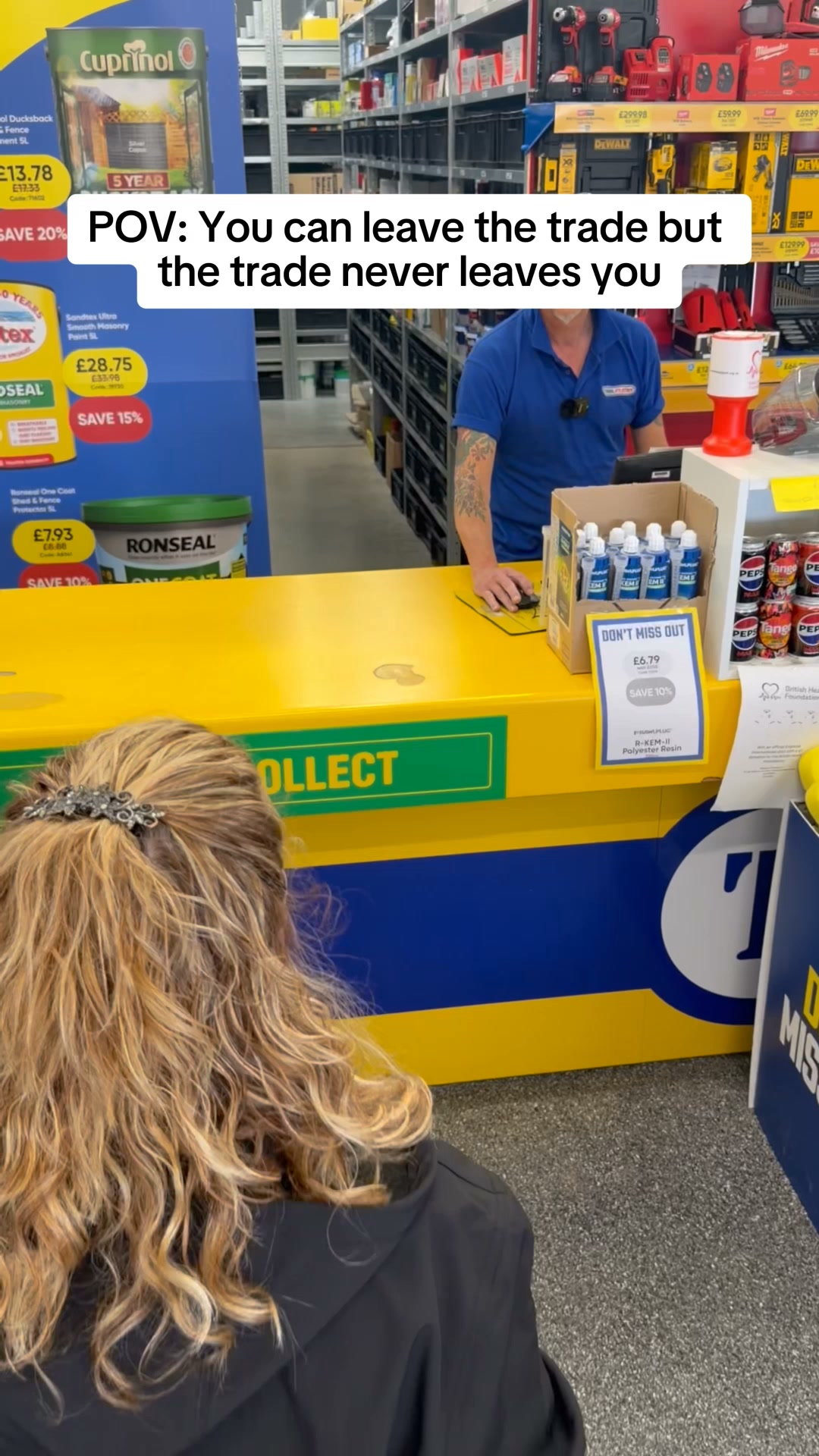 Toolstation UK Facebook ad: Rapid help when you need it
