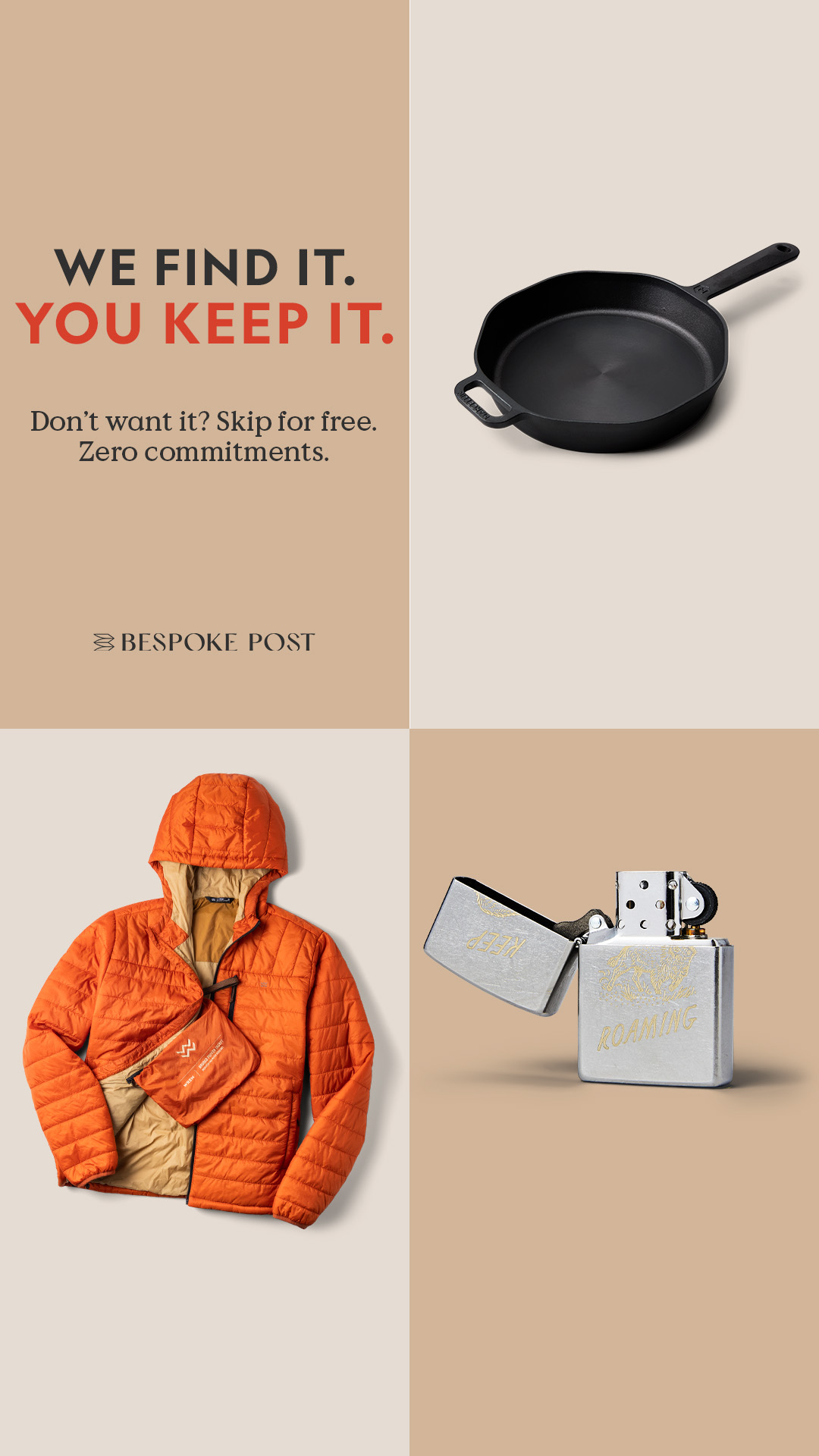 Bespoke Post Facebook ad