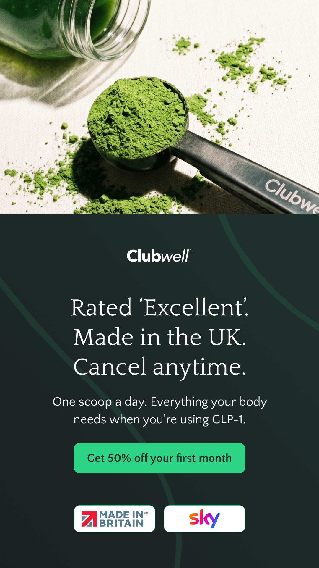 Clubwell Facebook ad from Jul 8, 2026