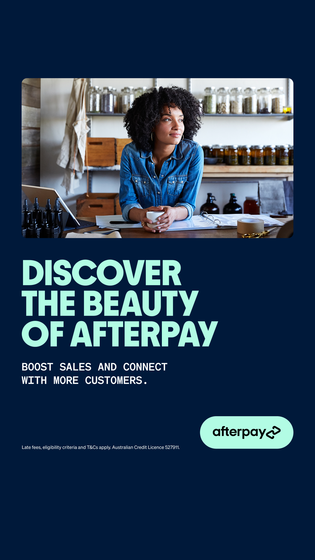 Afterpay Facebook ad