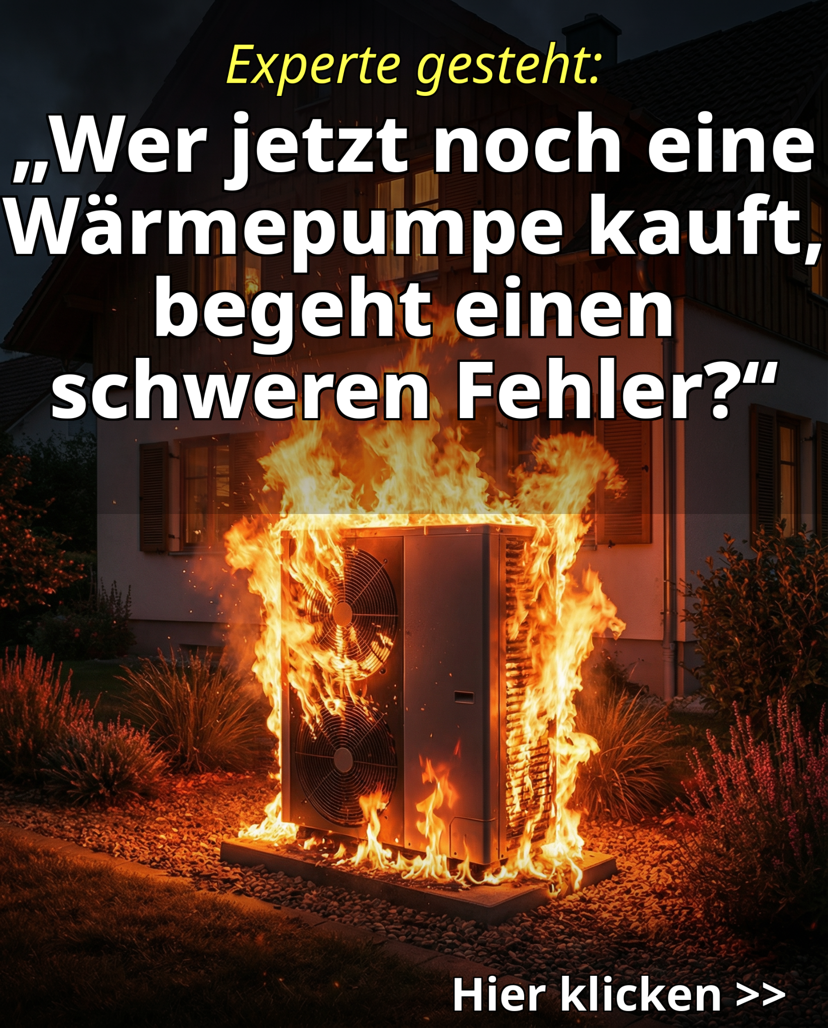 Hausfrage Facebook ad